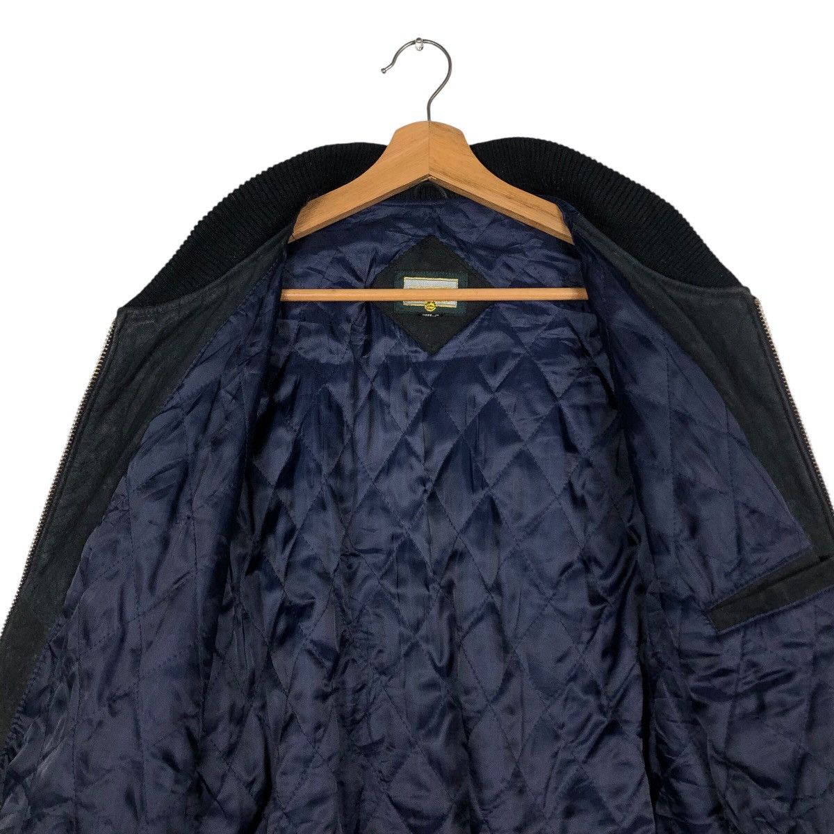 Japanese Brand 📌Vintage Bomber Leather Jacket Vario Max Issey Miyake Size US L / EU 52-54 / 3 - 15 Thumbnail