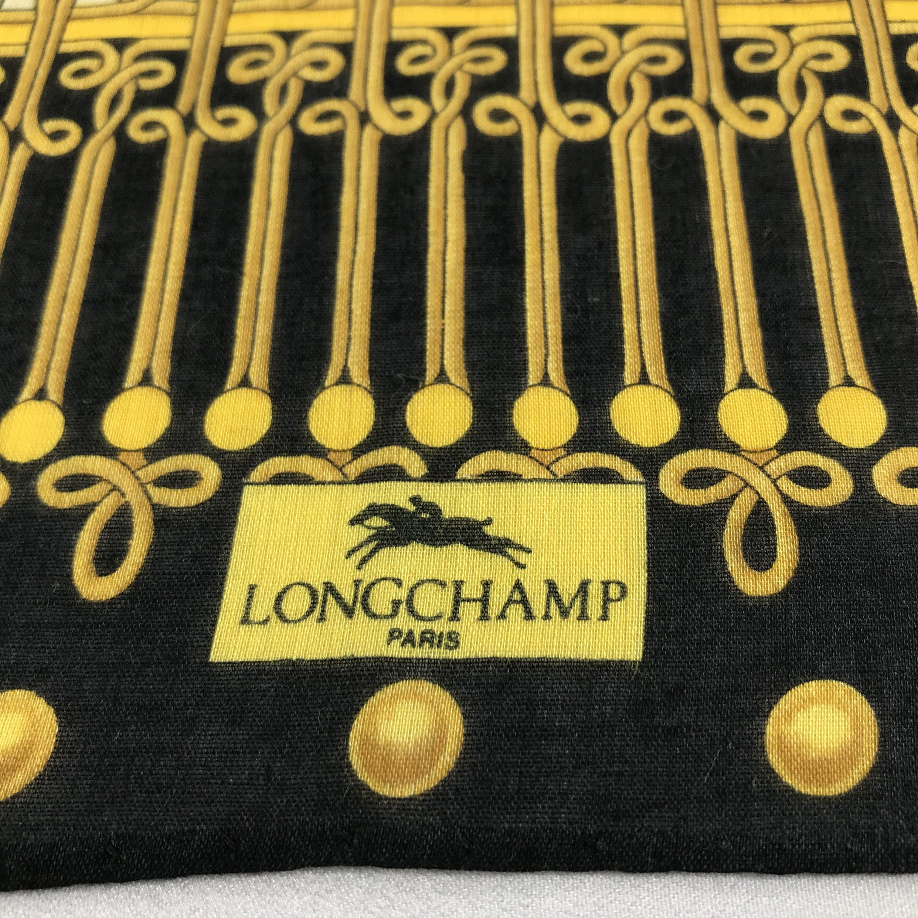Longchamp Longchamp Luxury Handkerchief Neckerchief Bandana H1137 Size ONE SIZE - 3 Thumbnail