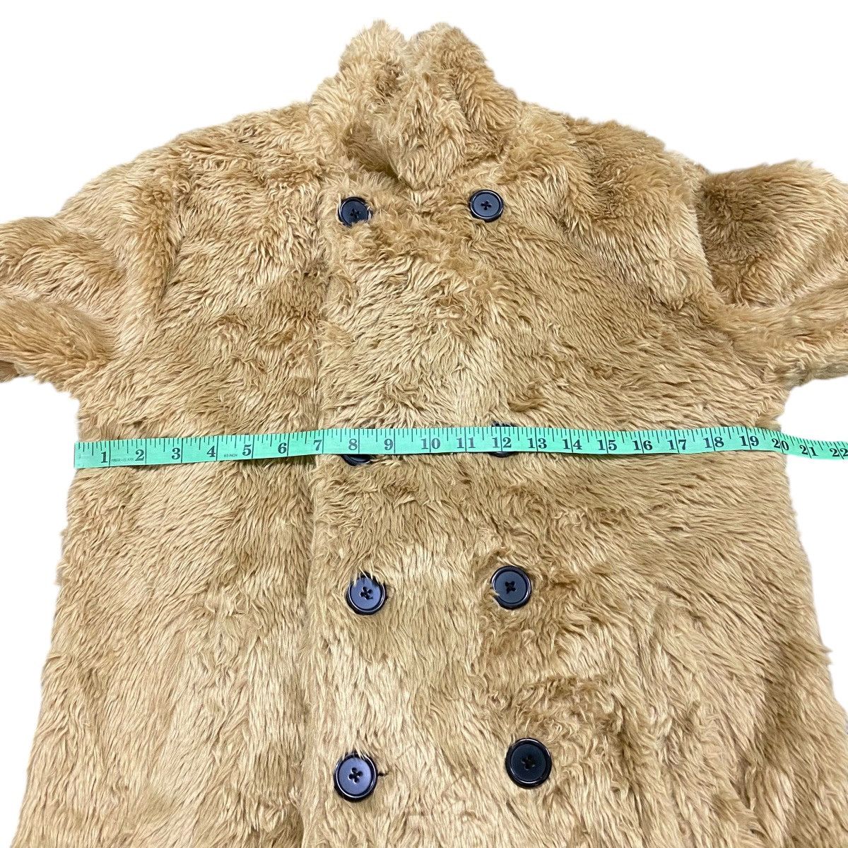 Japanese Brand × Sagafurs × Vintage Vintage Neutral Infinity Faux Fur Button Jacket Size US M / EU 48-50 / 2 - 12 Thumbnail