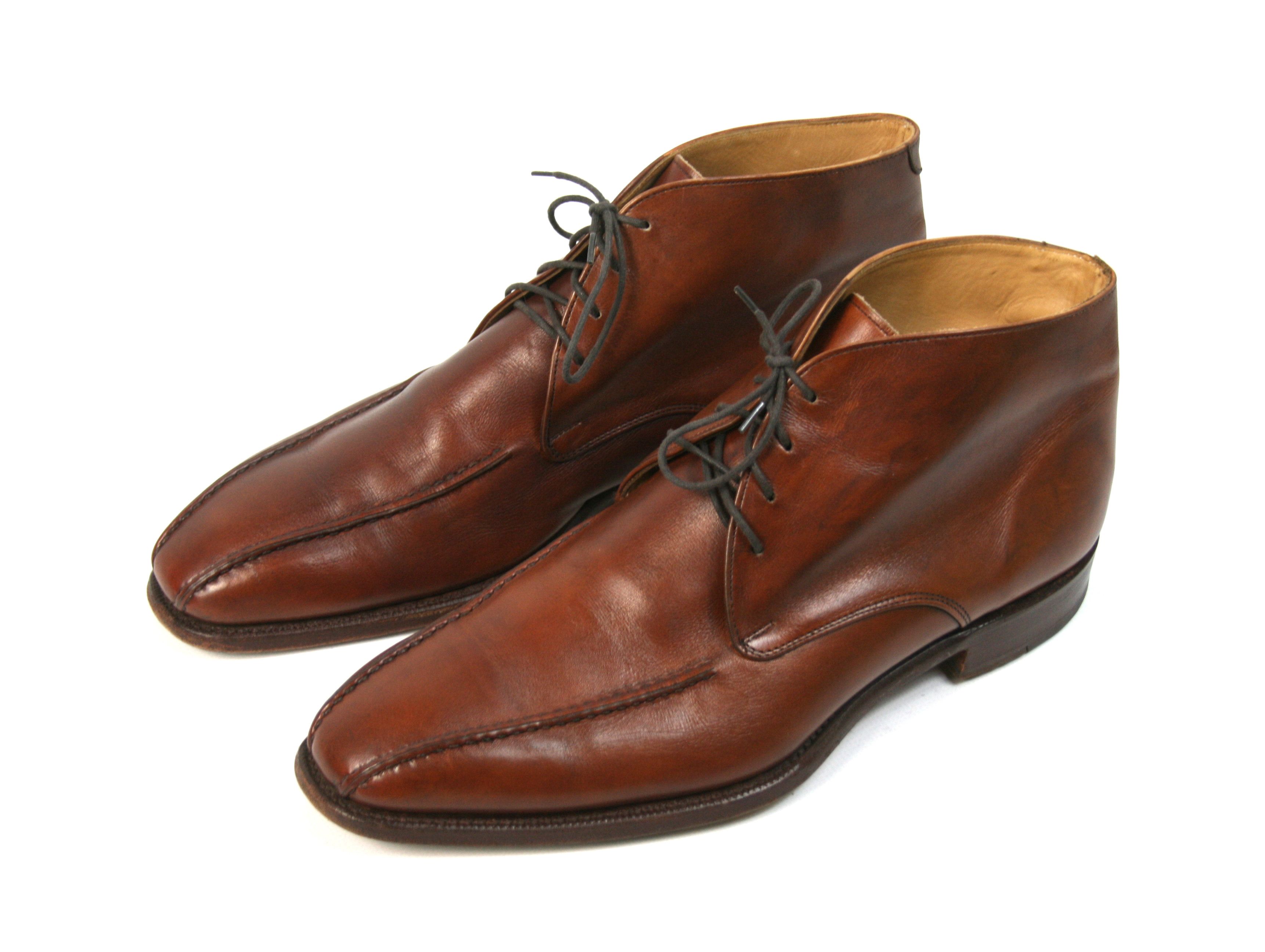 Cheaney Carlton Chukka Leather Boots Made in England Size US 10 / EU 43 - 3 Thumbnail
