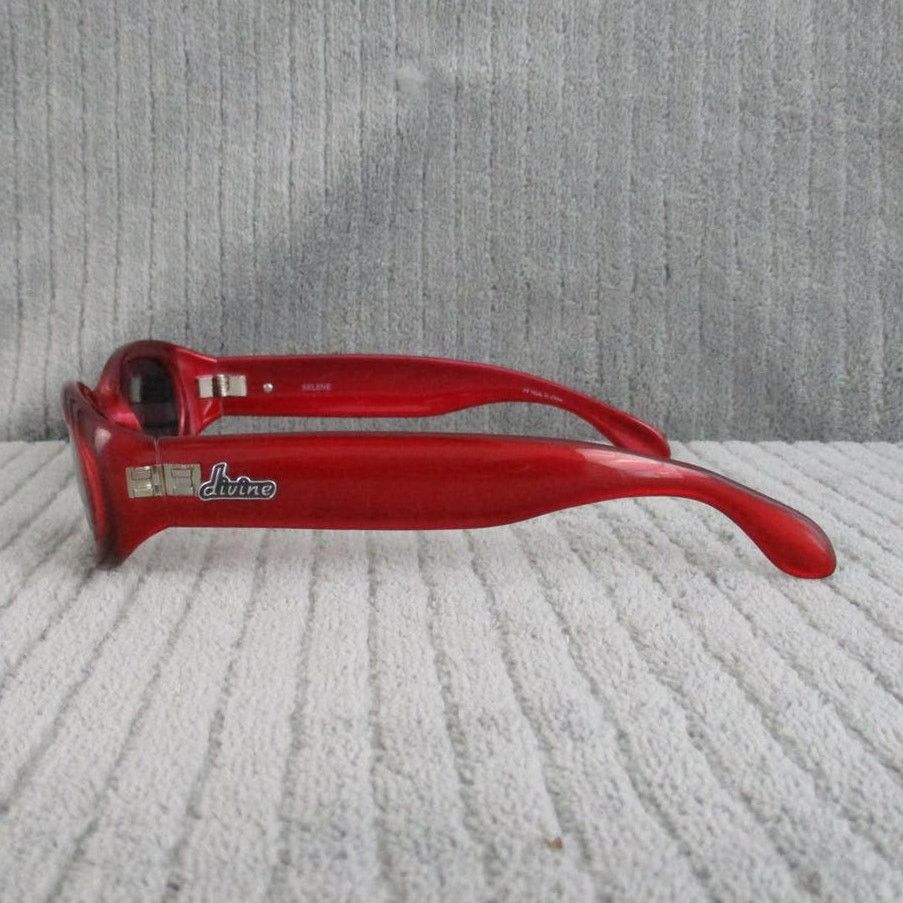 Other New Divine Eyewear Selene Red/Smoke Sunglasses Women's NWT Size ONE SIZE - 3 Thumbnail