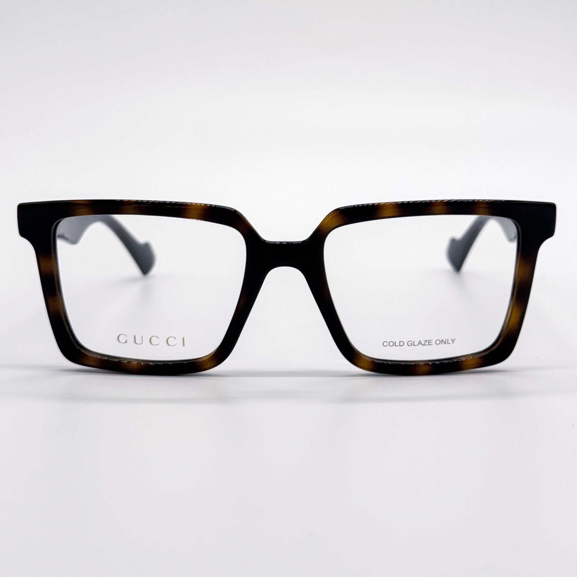 Gucci NEW GUCCI EYEGLASSES GG1540O 002 HAVANA UNISEX EYEWEAR GUCCI Size ONE SIZE - 3 Thumbnail