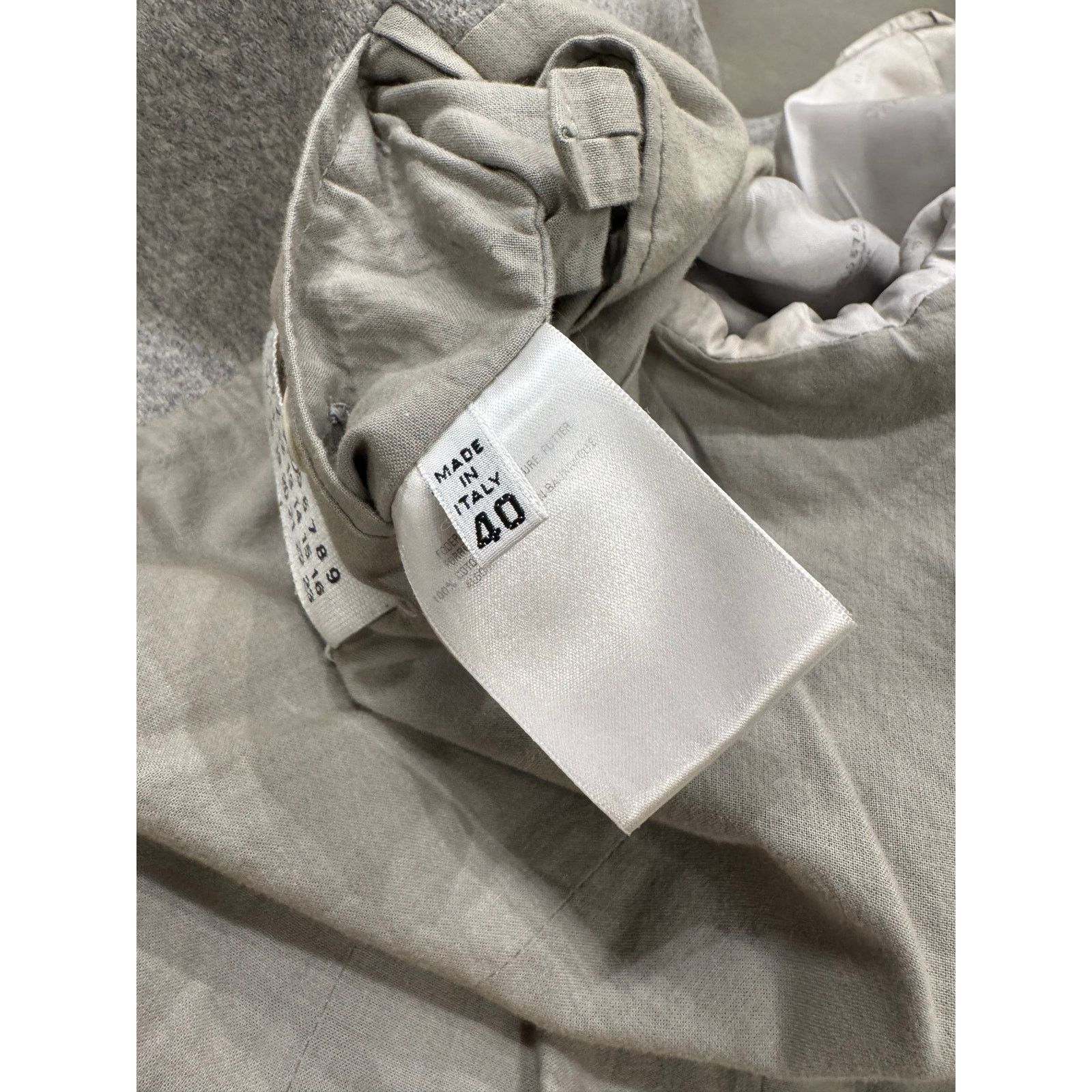 Maison Margiela S/S 2004 Maison Margiela Grey peacoat women Size L / US 10 / IT 46 - 7 Thumbnail