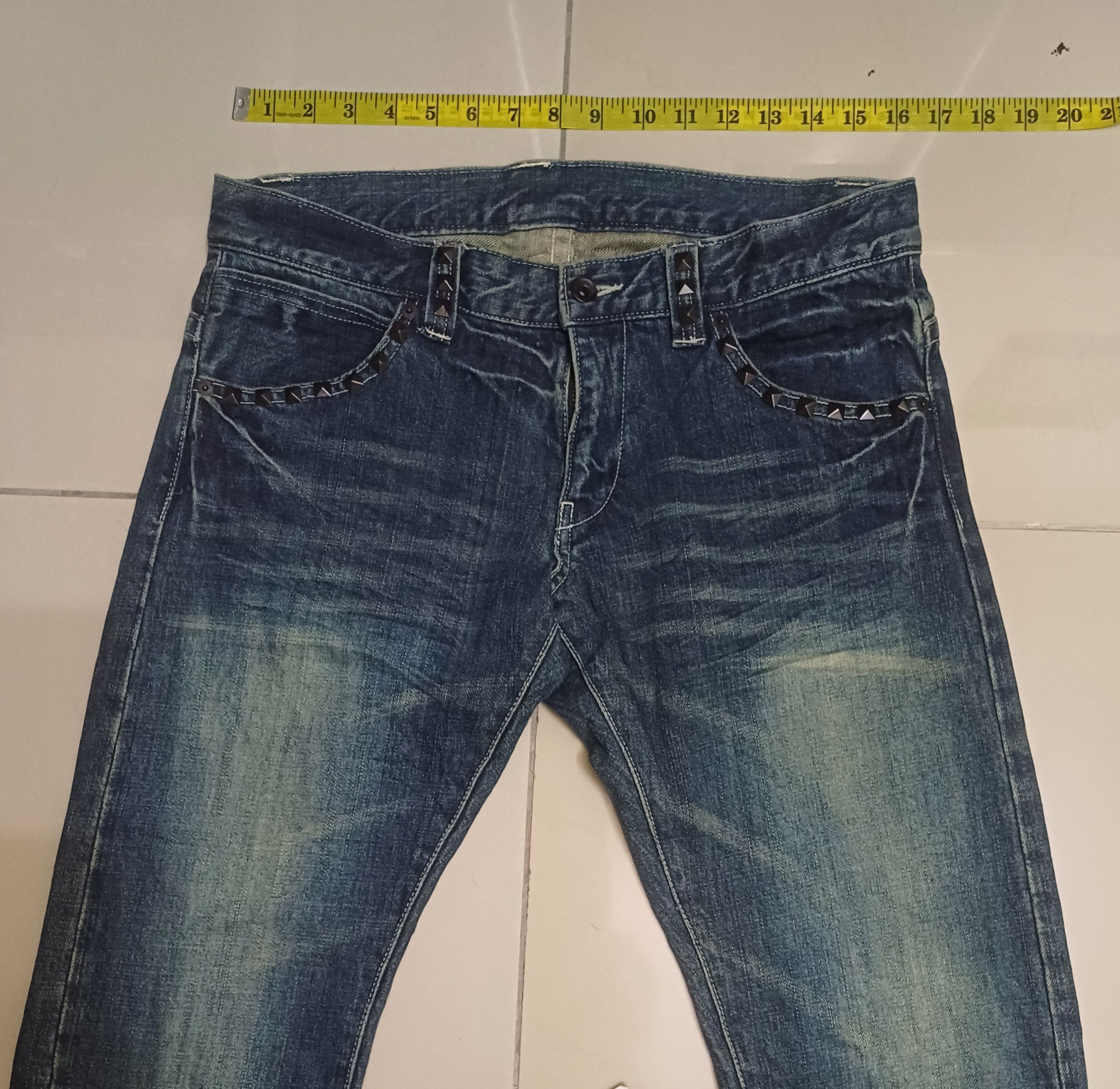 Other Studed design jeans 🔥 BEAMS 🔥 low rise Size US 32 / EU 48 - 2 Thumbnail