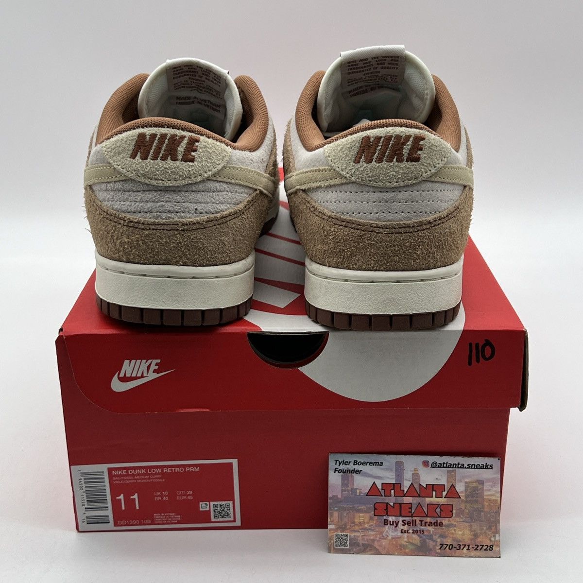 Nike Nike dunk Low medium curry Size US 11 / EU 44 - 3 Thumbnail