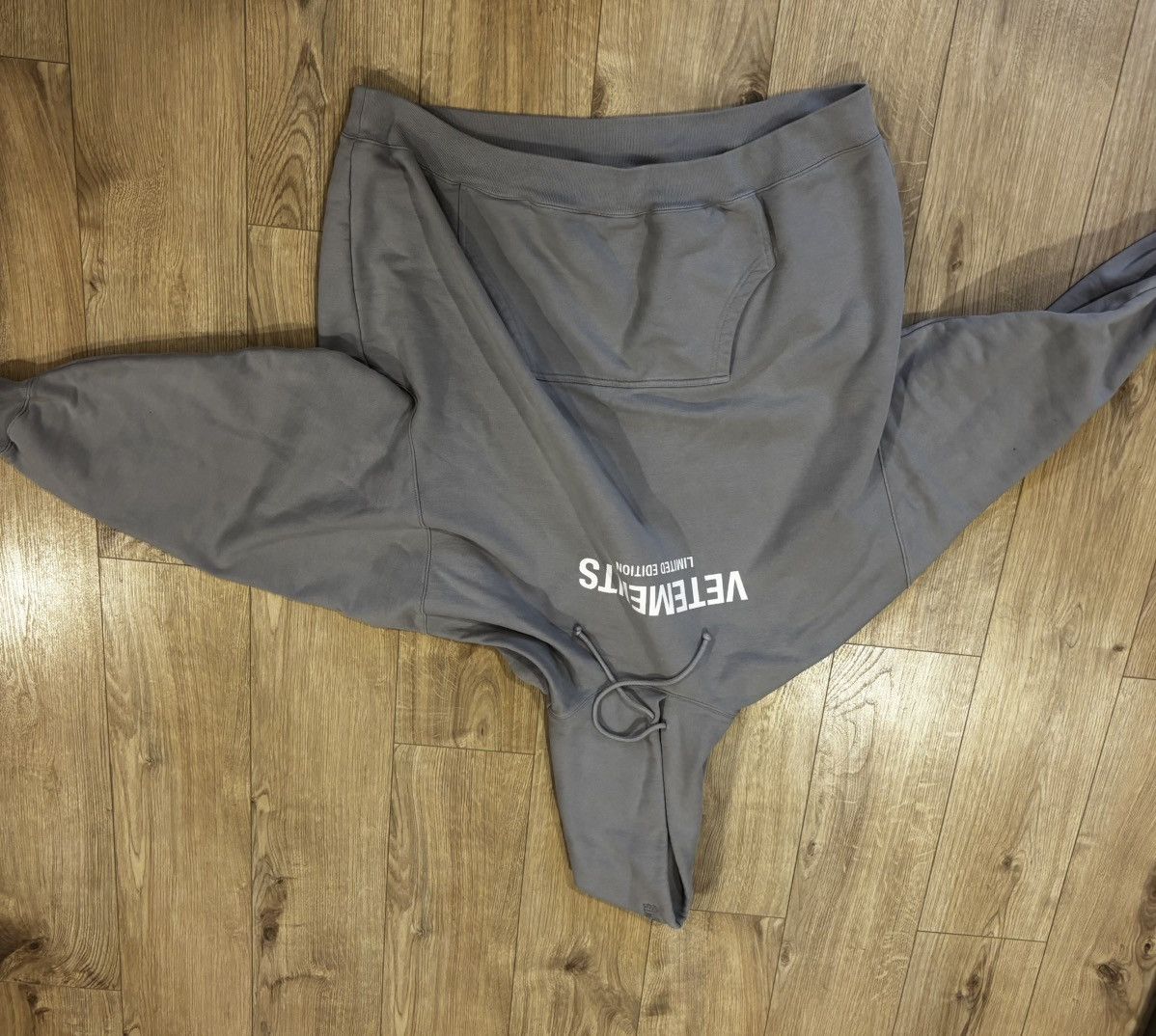 Vetements Vetements gray hoodie Size US M / EU 48-50 / 2 - 10 Thumbnail