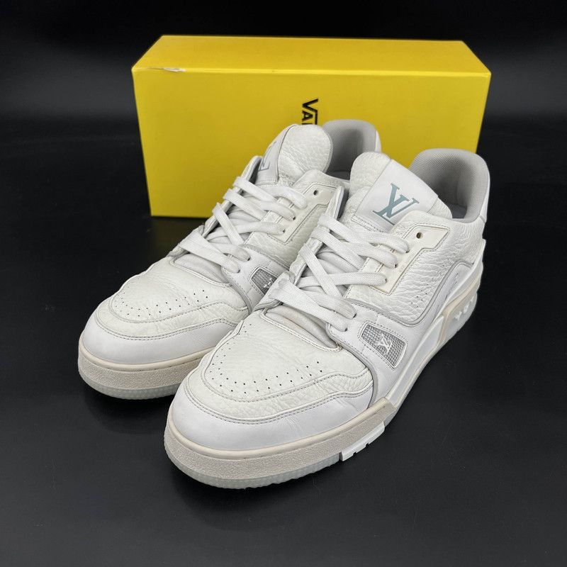 Louis Vuitton Louis Vuitton Trainer Low-Top White Sneakers -2508 Size US 8.5 / EU 41-42 - 1 Thumbnail