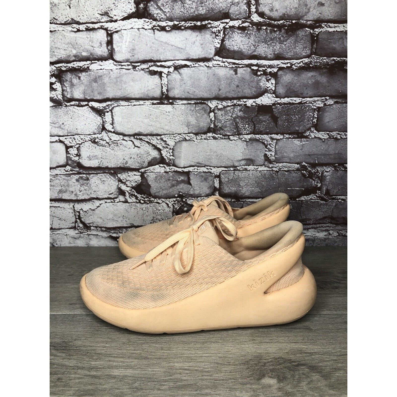 Other Kizik Athens Pink Fawn Athletic Lace Up Running Shoes Sneake Size US 7.5 / IT 37.5 - 18 Thumbnail
