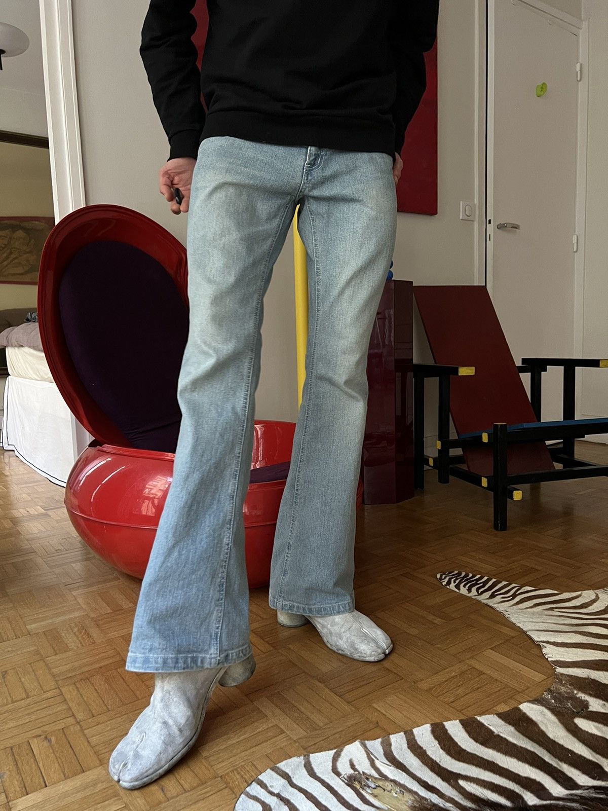 FLARED DENIM