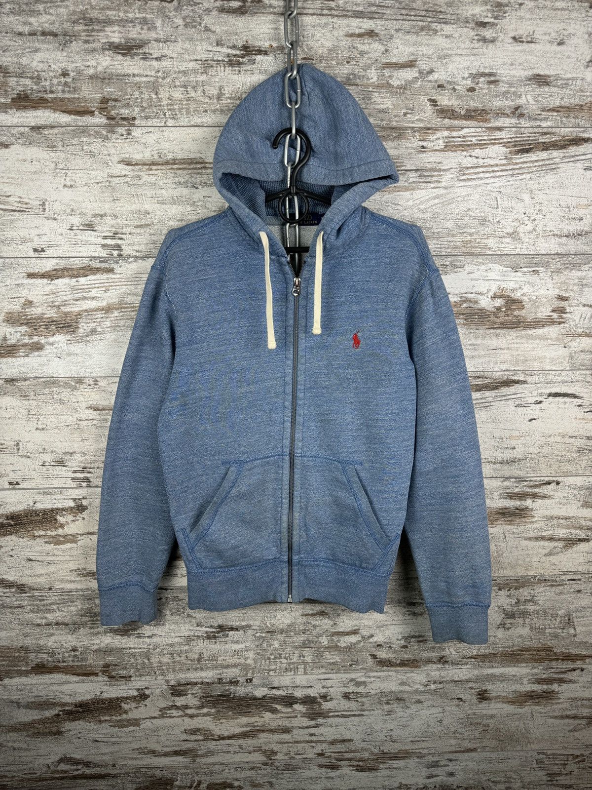 Polo Ralph Lauren Mens Vintage Polo Ralph Lauren Zip Hoodie rugby jacket Size US S / EU 44-46 / 1 - 2 Thumbnail
