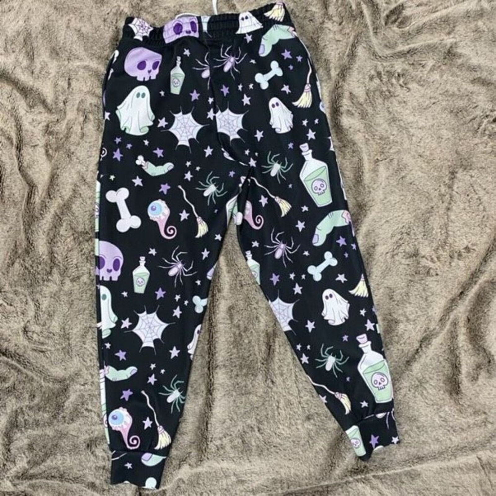 Other Etsy Macabre Occult Pajama Bottoms | Sz M Size ONE SIZE - 3 Thumbnail