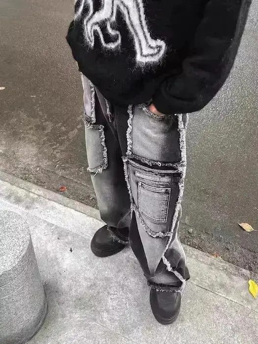 Japanese Brand Opium Cargo Stack Denim Jeans, Utility Washed Jeans Size US 32 / EU 48 - 4 Thumbnail