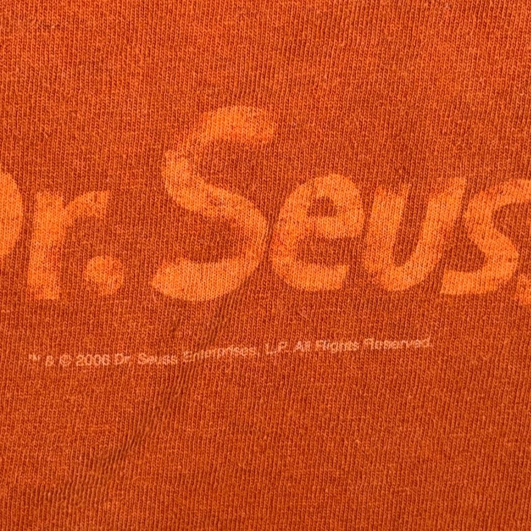 Vintage VINTAGE Dr Seuss Shirt Adult MEDIUM Orange Green Eggs Ham Book Character Y2K Shirt Mens Size US M / EU 48-50 / 2 - 3 Thumbnail