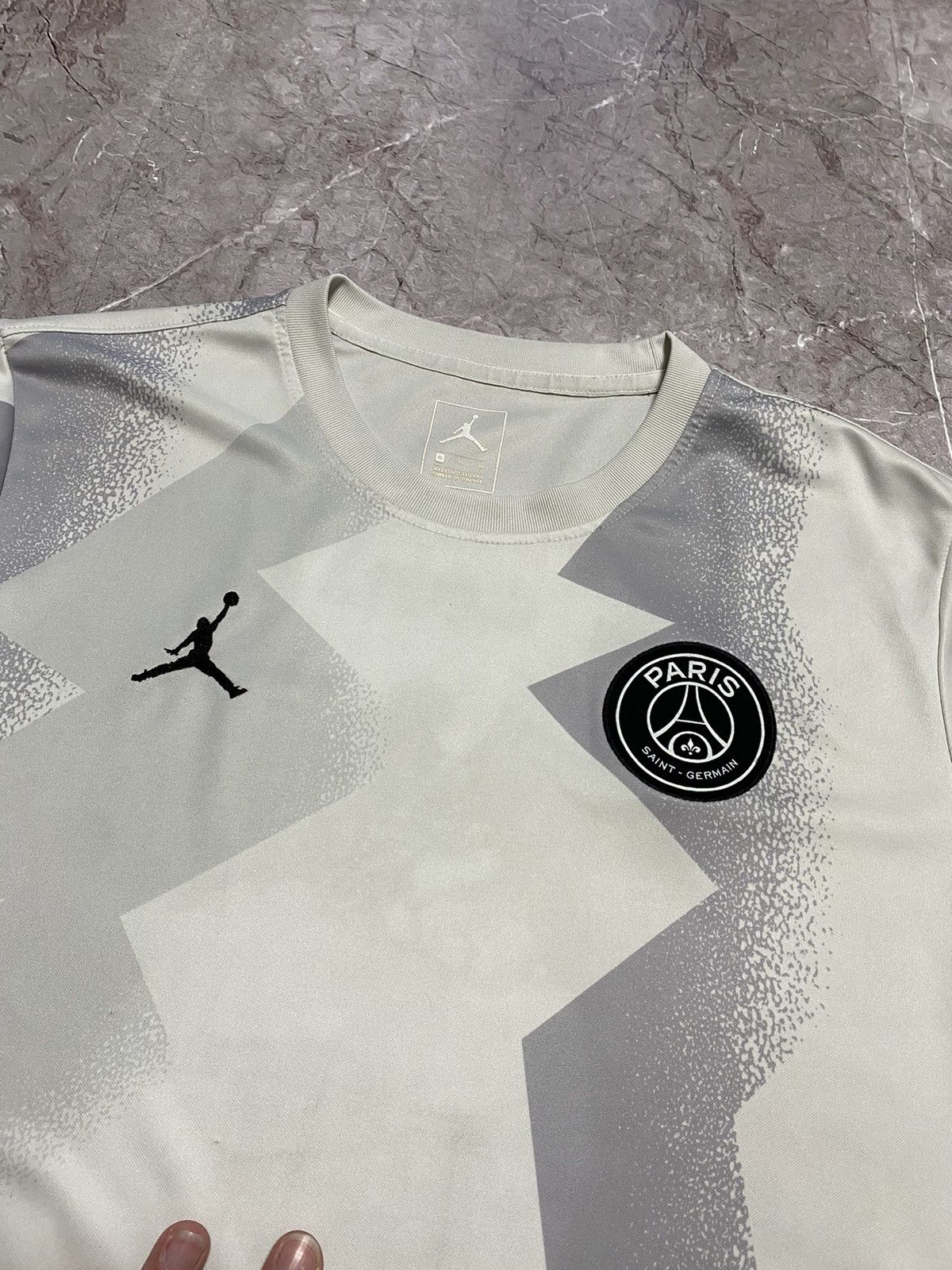 Jordan Brand Paris Saint Germain PSG Jordan Soccer Jersey Size XL Size US XL / EU 56 / 4 - 4 Thumbnail