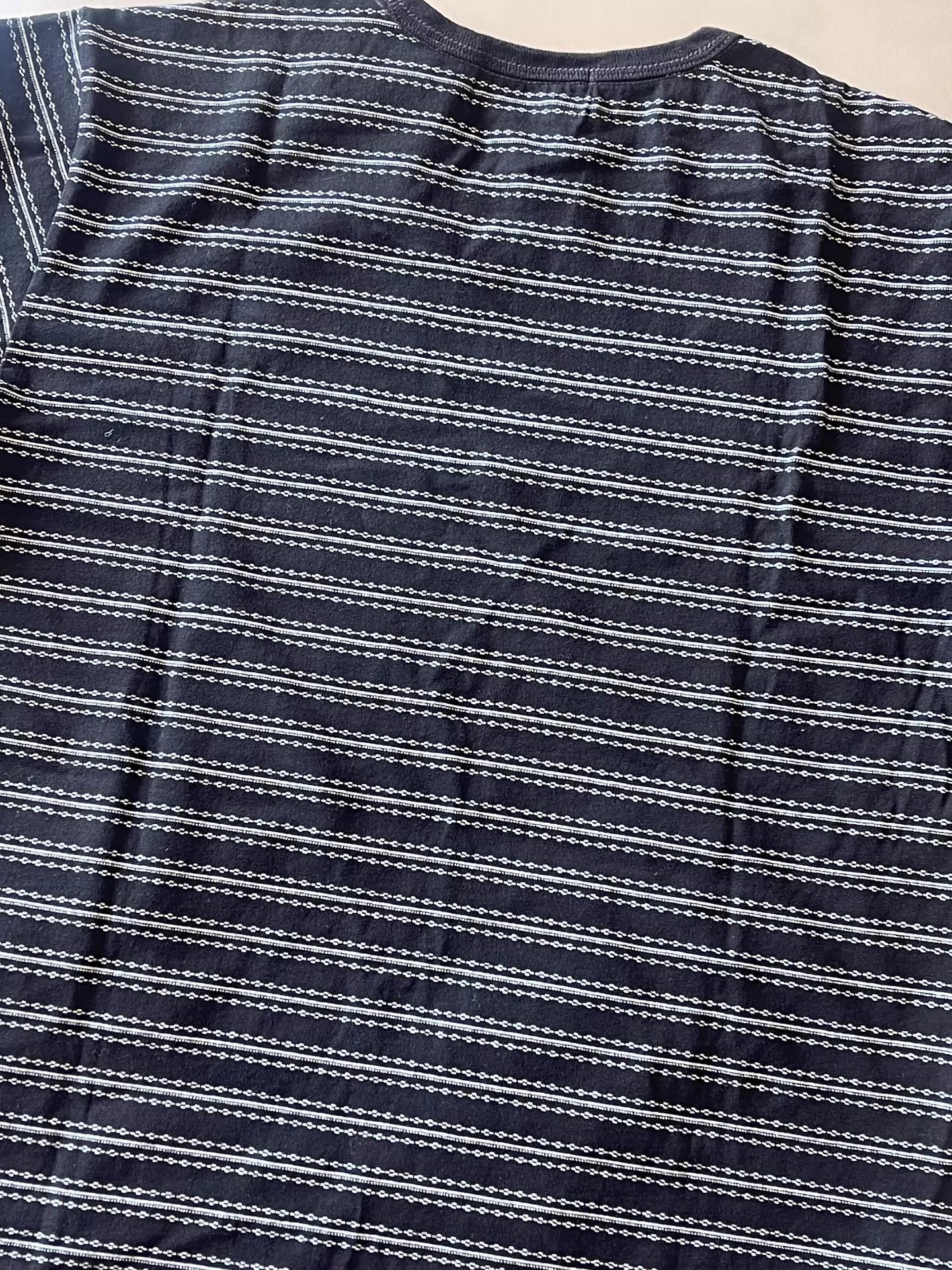 RRL Ralph Lauren RRL Double RL Striped Tee M Black Stripes New Size US M / EU 48-50 / 2 - 4 Thumbnail