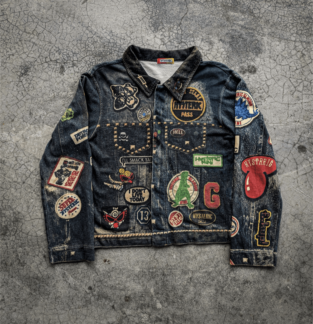 Hysteric Glamour Mini Trucker Design Patch (Non-Denim)