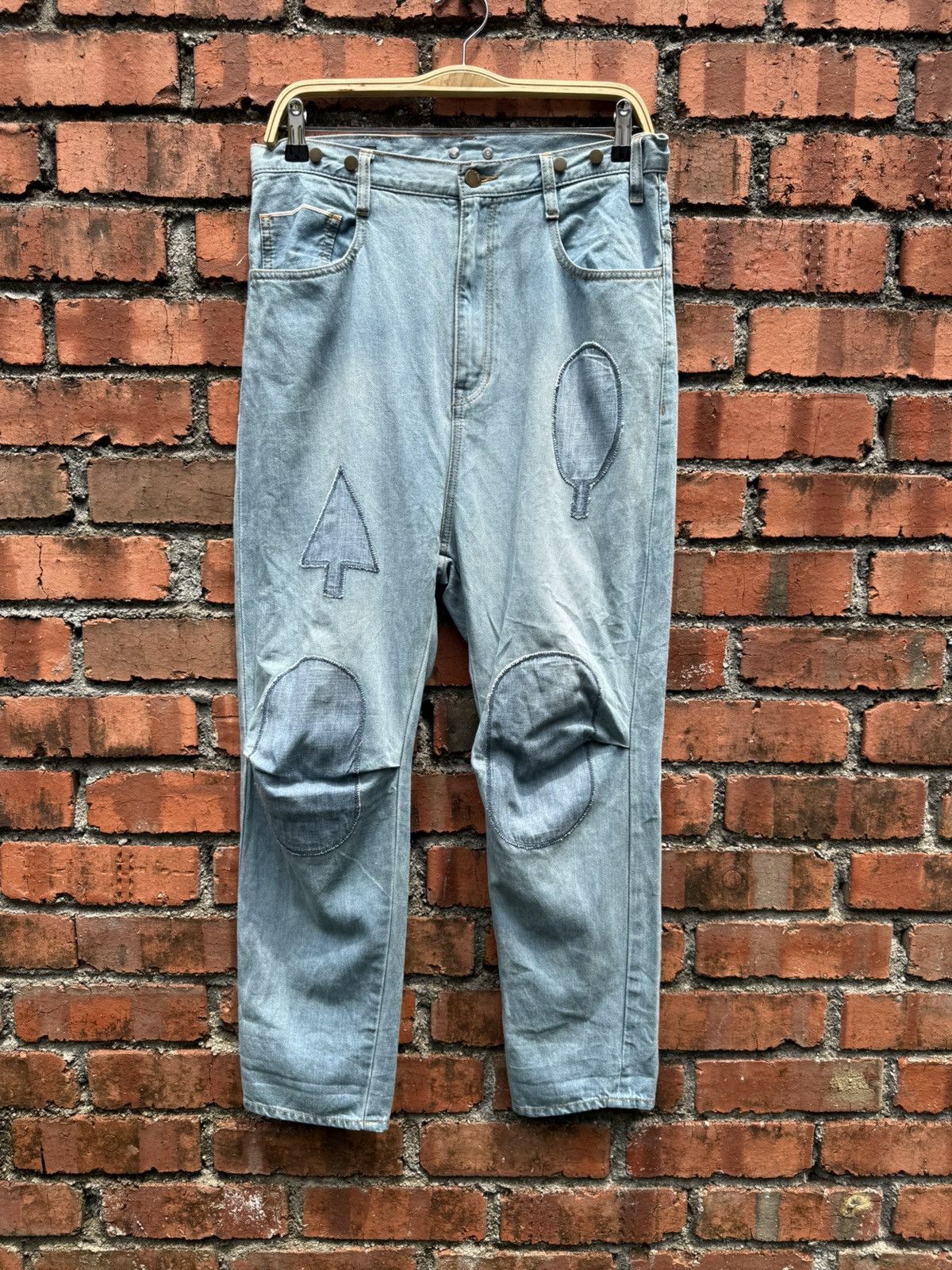 Issey Miyake W32x25.5 net net issey miyake jeans Size US 32 / EU 48 - 1 Thumbnail