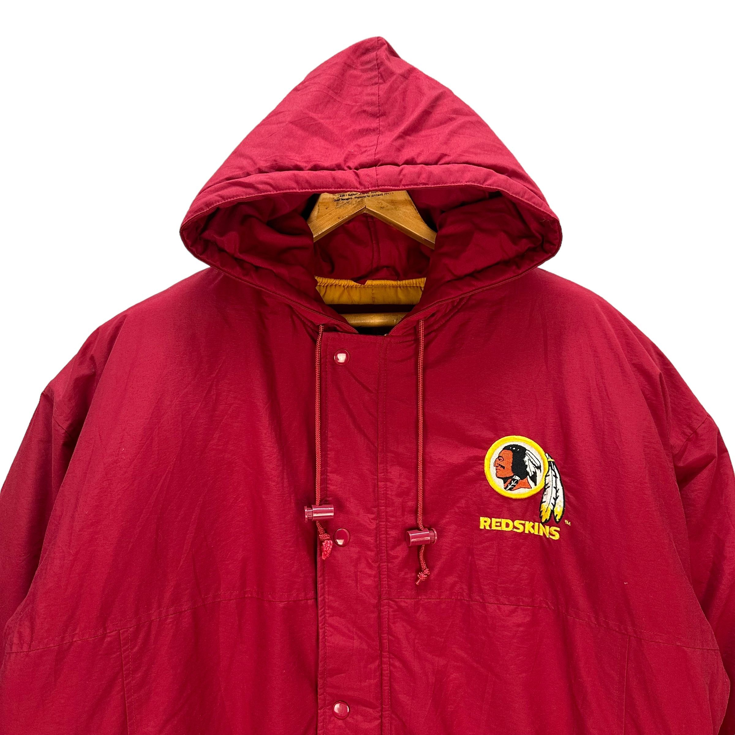 Starter NFL STARTER REDSKINS BIG LOGO HOODED JACKET #8880-034 Size US L / EU 52-54 / 3 - 4 Thumbnail