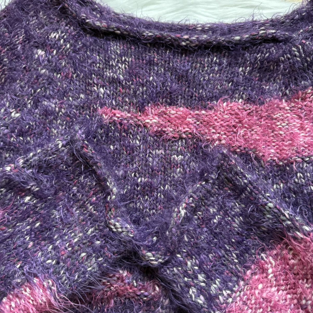 If Six Was Nine 📌 Vintage Y2K Per Una Mohair Cropped Sweater Cutie Style Size M / US 6-8 / IT 42-44 - 6 Thumbnail
