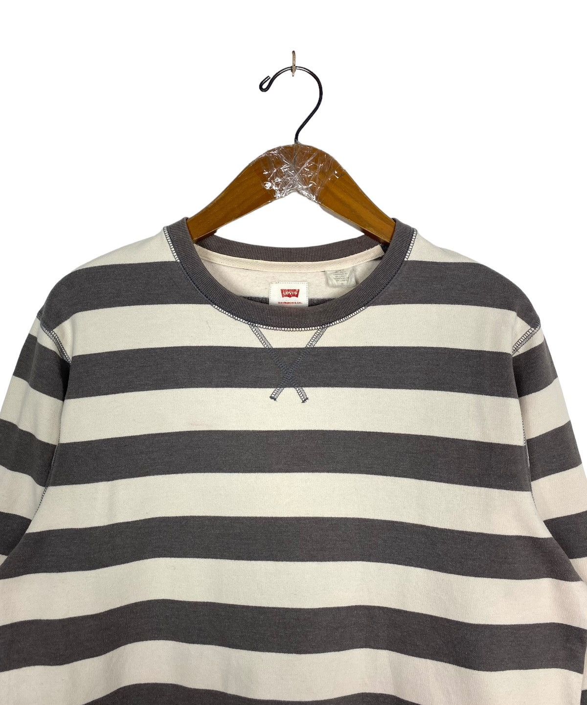 Levi's Rare‼️ Levi’s Stripe Sweatshirt Size US S / EU 44-46 / 1 - 4 Thumbnail