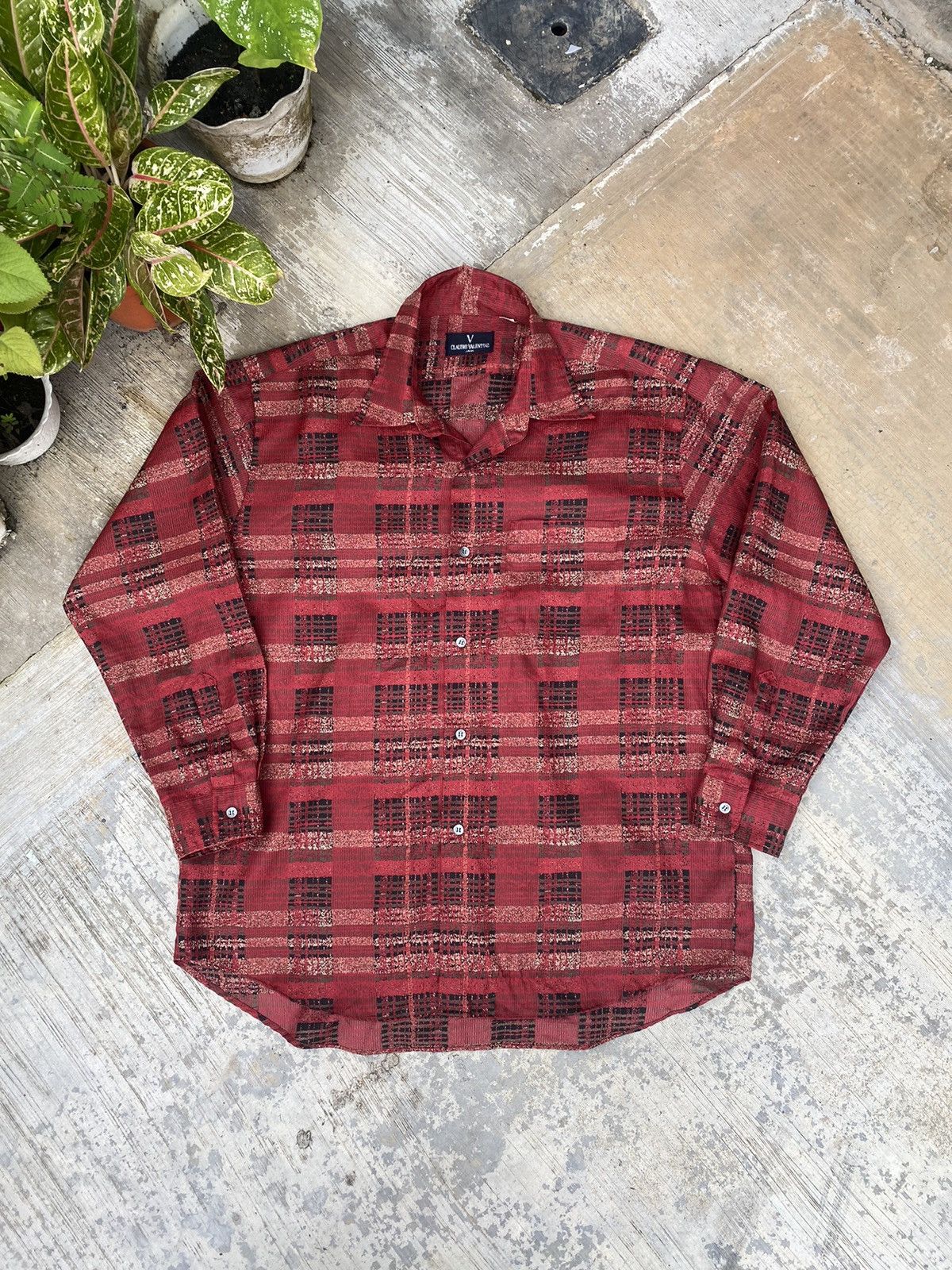 Valentino Vintage Claudio Valentino Paris Shirt Size US L / EU 52-54 / 3 - 1 Thumbnail