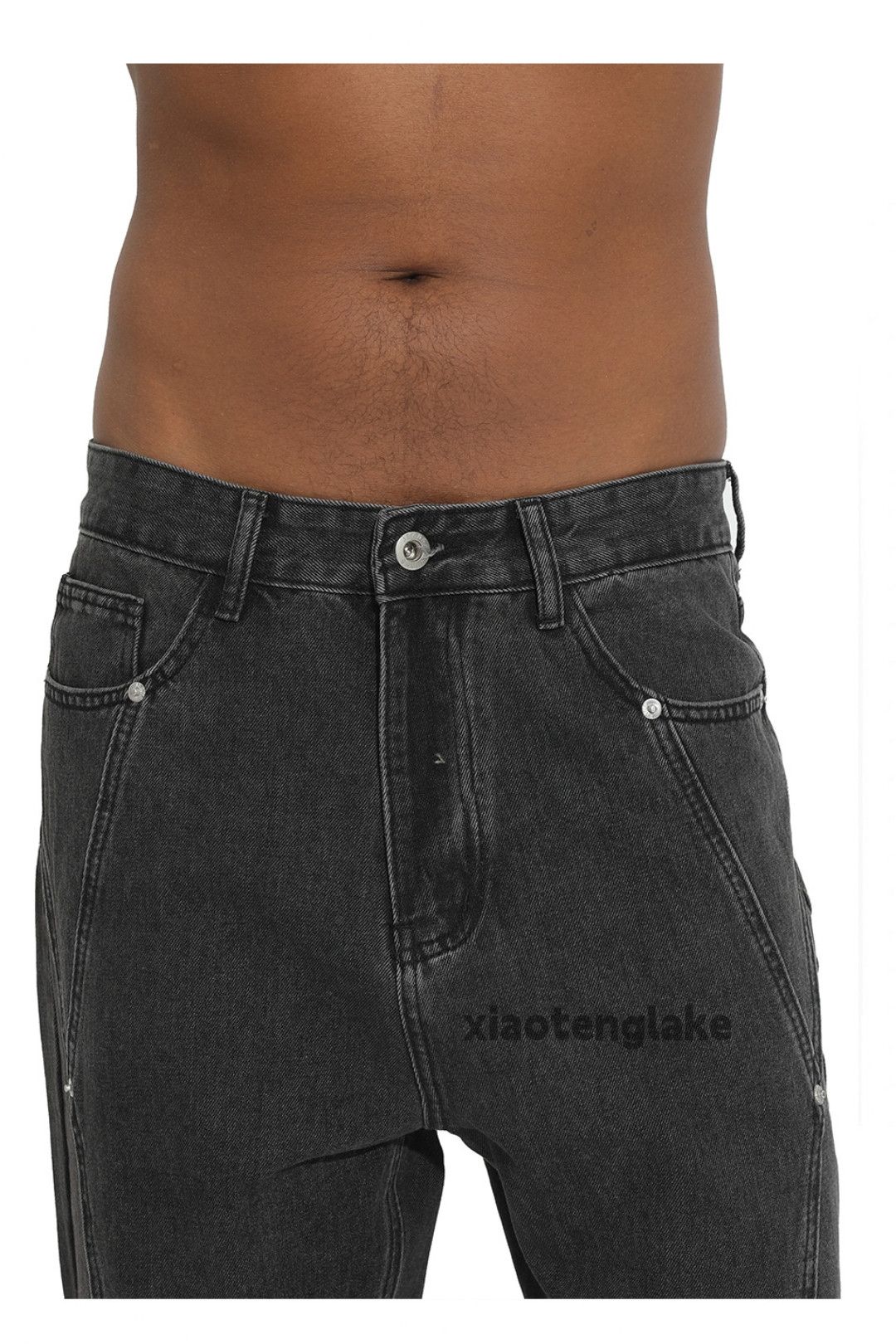 Jean zx vintage washed faded punk grunge flared y2k jeans Size US 30 / EU 46 - 7 Thumbnail