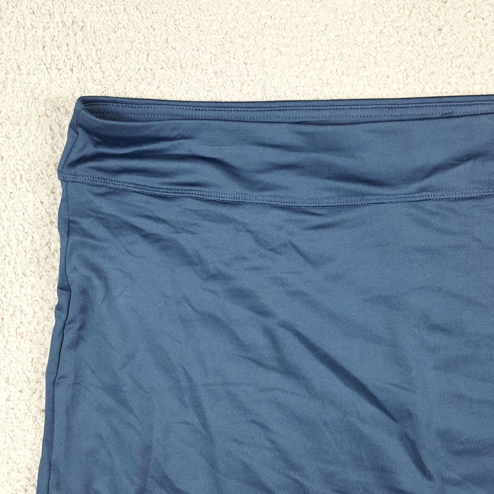 Vintage AUR Navy Blue Lightweight 2XL Skort Women Tennis Golf Mini Skirt Athletic Workout Gym N98 Size 40" / US 18 - 2 Thumbnail