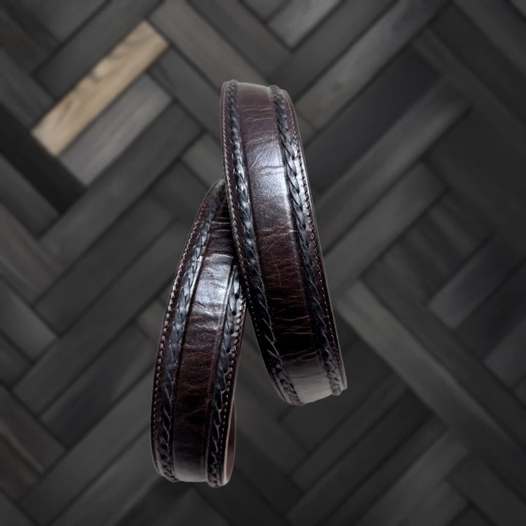 Vintage VINTAGE RESISTOL buckle belt WESTERN leather 40 cowhide RANGER tapered cowboy Size 40 - 1 Thumbnail