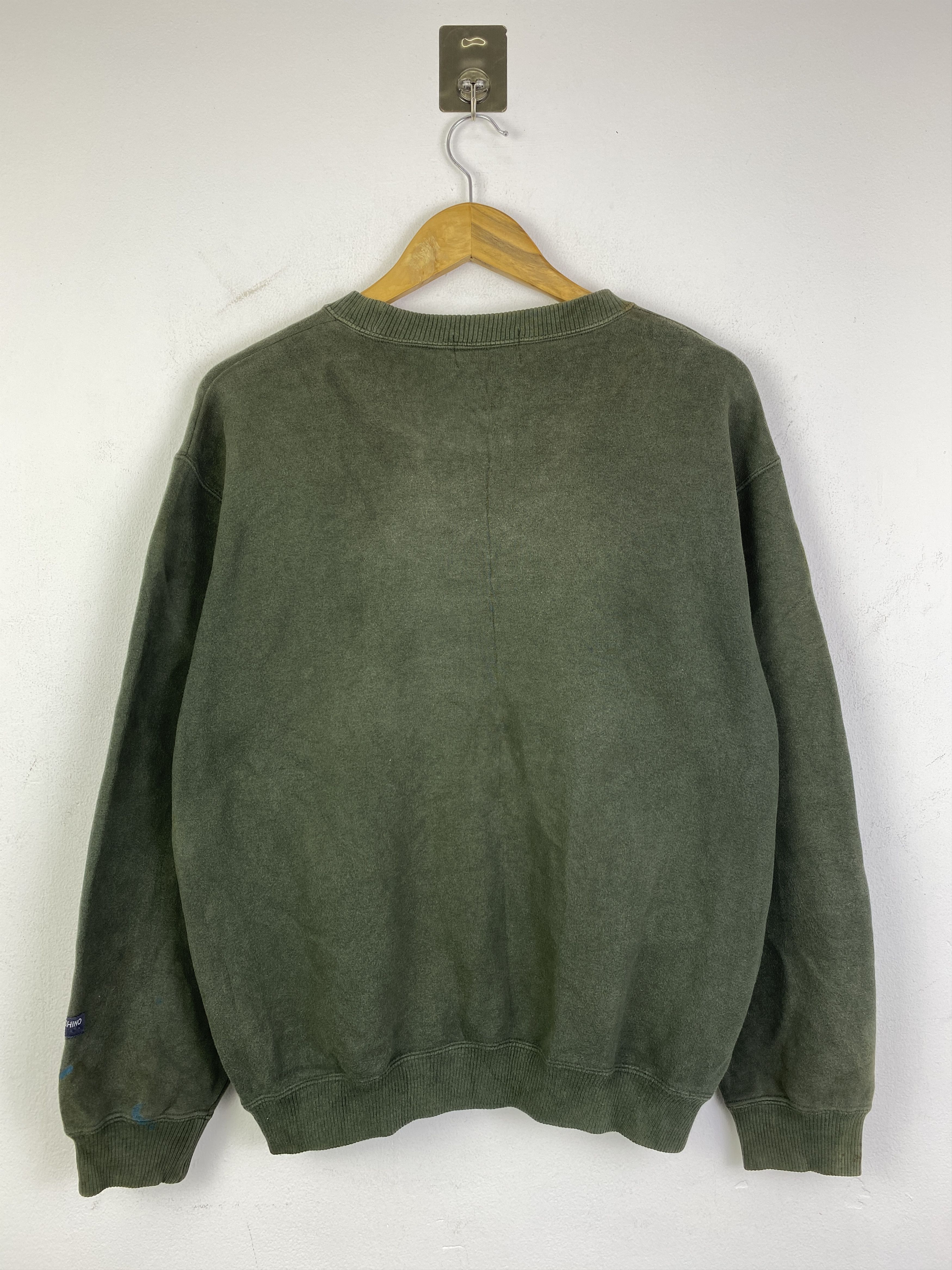 Hiroko Koshino Homme Vintage Hiroko Koshino Spell Out Sweatshirt SH0272 Size US M / EU 48-50 / 2 - 3 Thumbnail