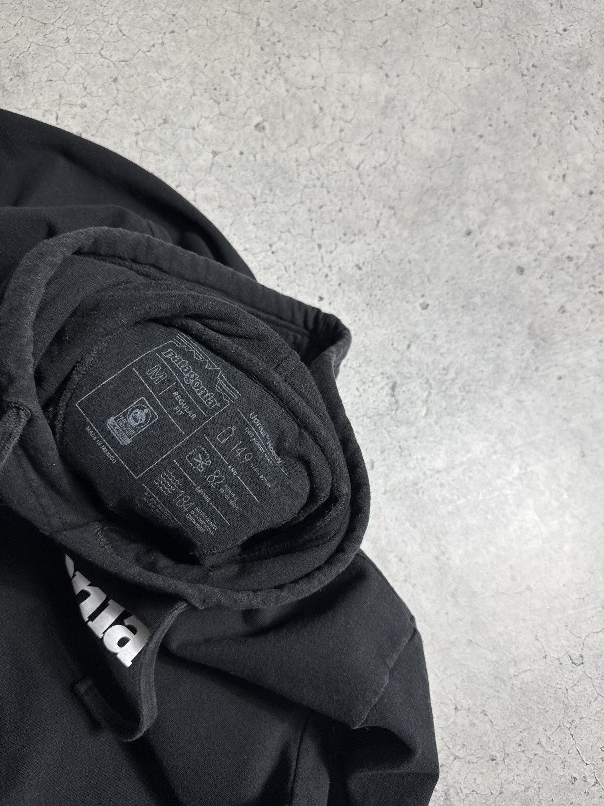 Patagonia Patagonia Big Logo Hoodie Black Size M Size US M / EU 48-50 / 2 - 6 Thumbnail
