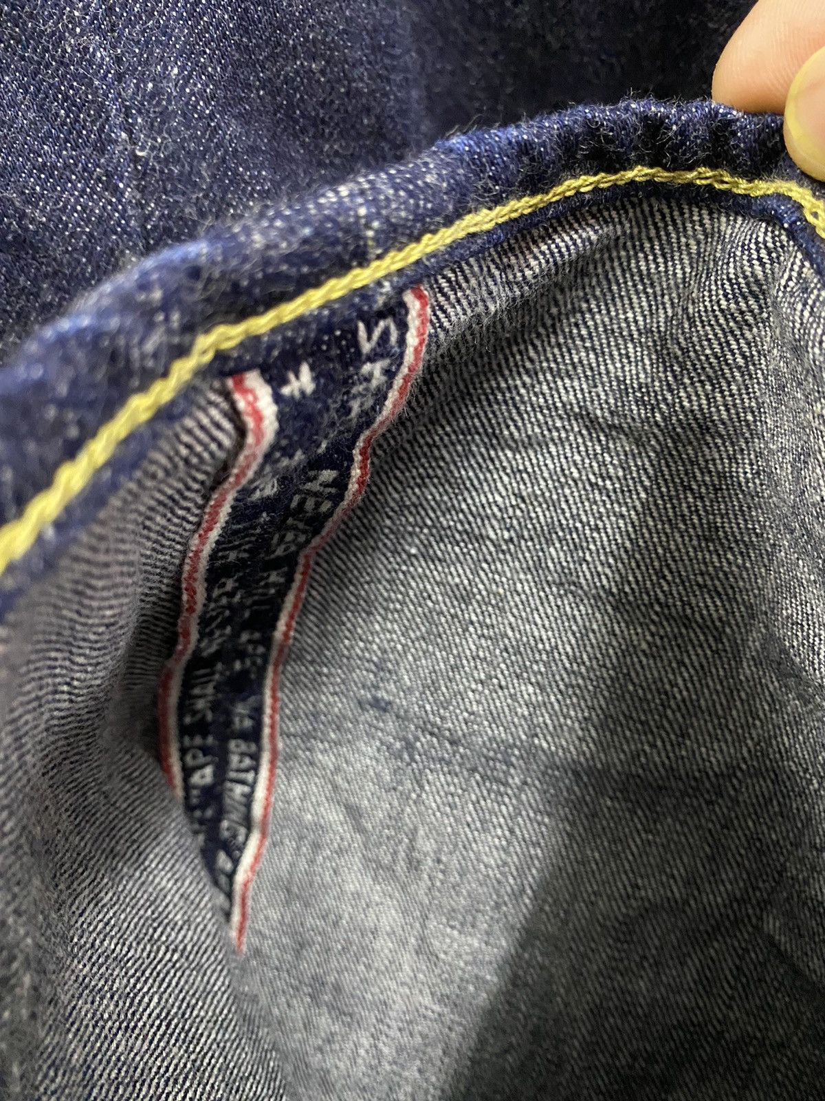 Bape BAPE STA X BAPE SHARK SELVEDGE JEANS Size US 32 / EU 48 - 4 Thumbnail