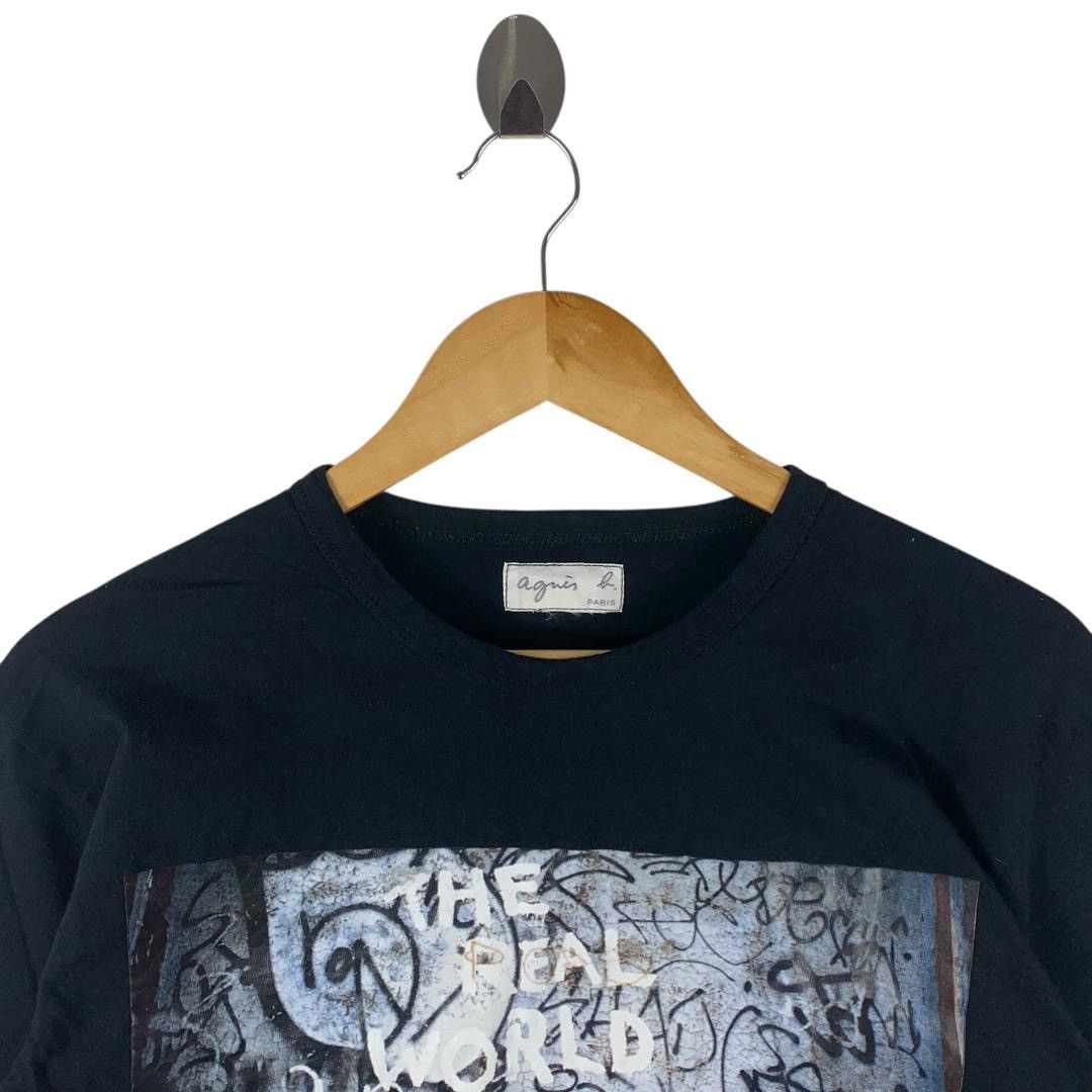 Designer × agnes b. AGNES B Paris the real worlds Long sleeve tee Size US S / EU 44-46 / 1 - 2 Thumbnail