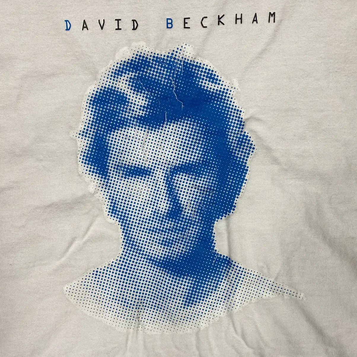 David Beckham VINTAGE 90's DAVID BECKHAM PROMO SIGNATURE TEE Size US M / EU 48-50 / 2 - 4 Thumbnail