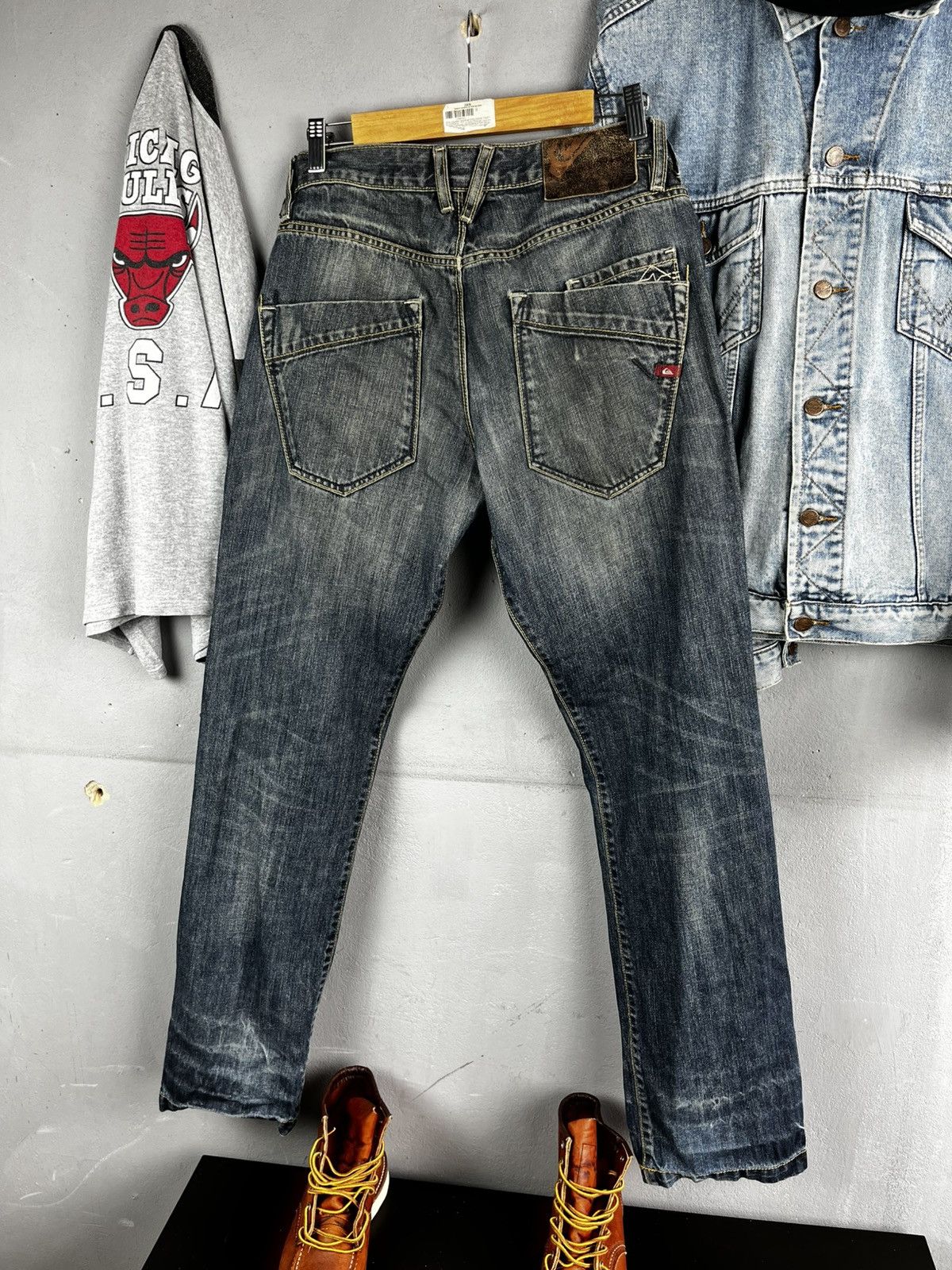 Quiksilver Quiksilver denim pants vintage 90s Size US 33 - 4 Thumbnail