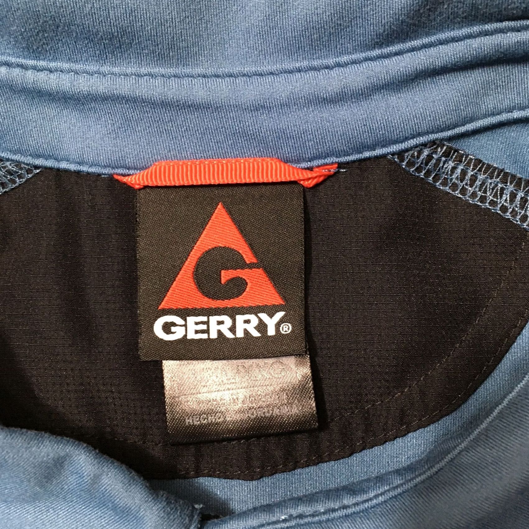 Vintage GERRY Polo Short Sleeve Shirt, Blue, 2XL, Mens, Polo, Short Sleeve, Blue, 2XL Size US XXL / EU 58 / 5 - 2 Thumbnail