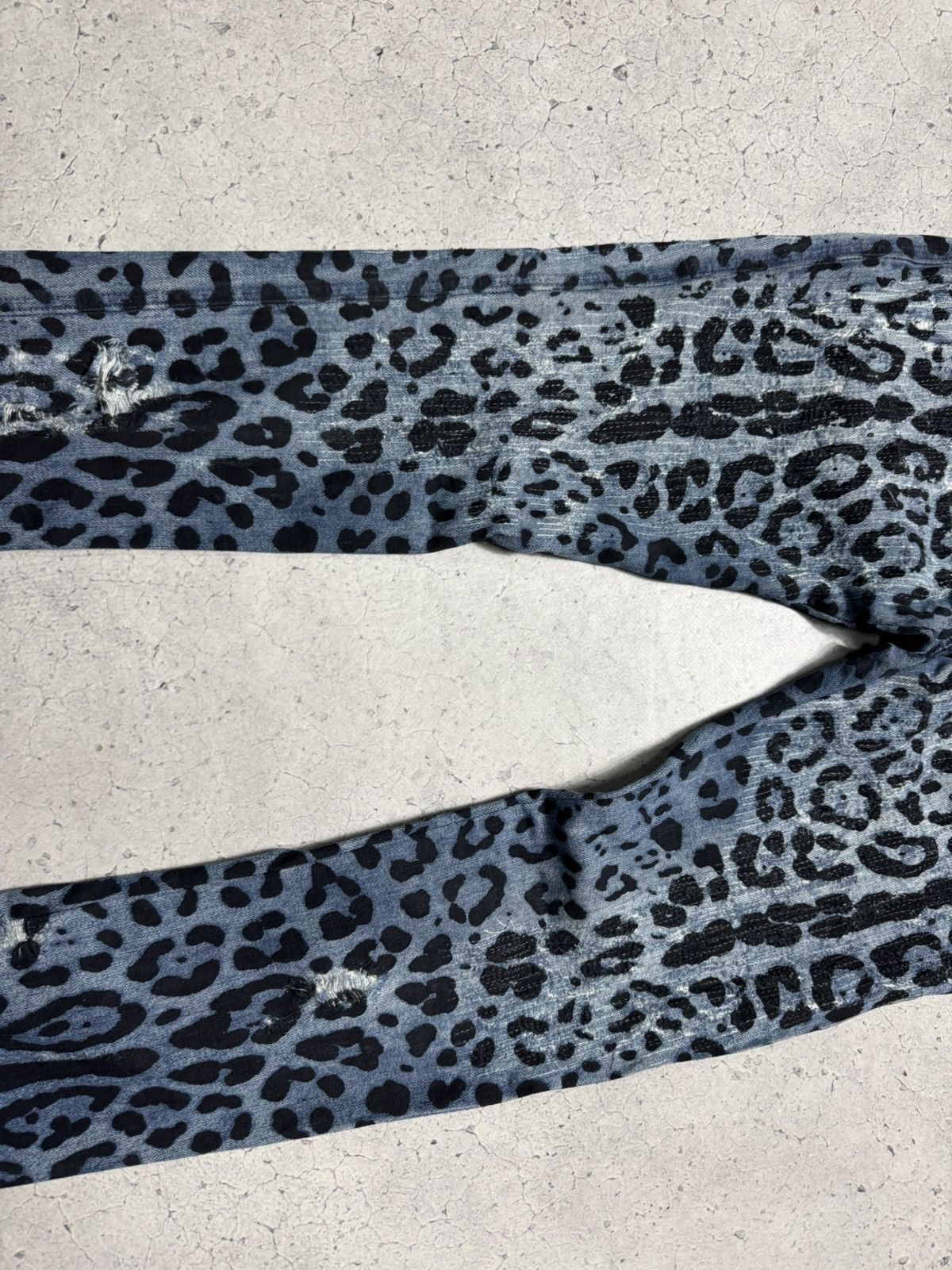 Dolce & Gabbana Dolce & Gabbana DG Leopard Luxury Women’s Denim Jeans Size 32" / US 10 / IT 46 - 6 Thumbnail