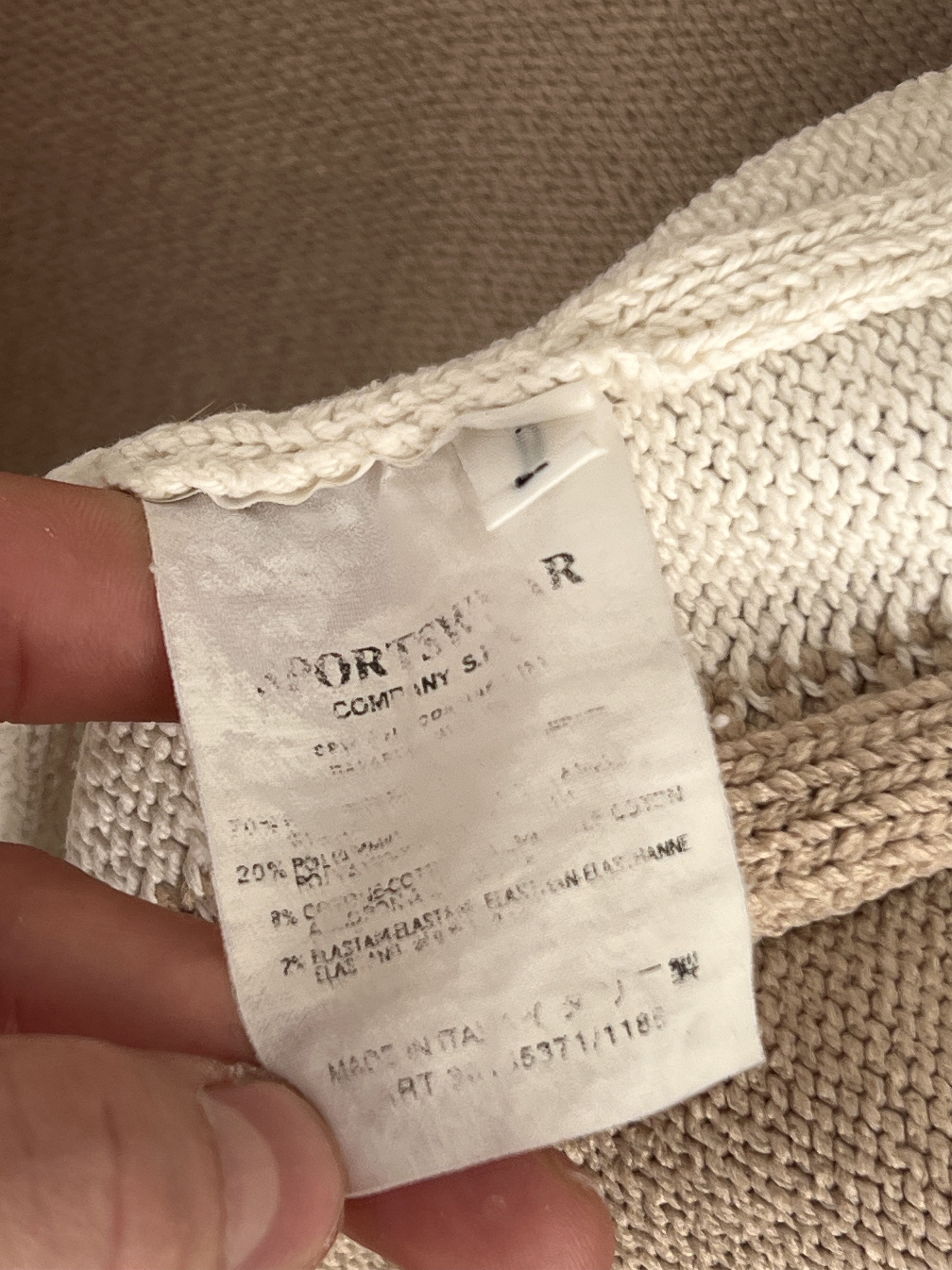 Massimo Osti 2000s VINTAGE STONE ISLAND KNIT SWEATER RARE Size US L / EU 52-54 / 3 - 21 Thumbnail