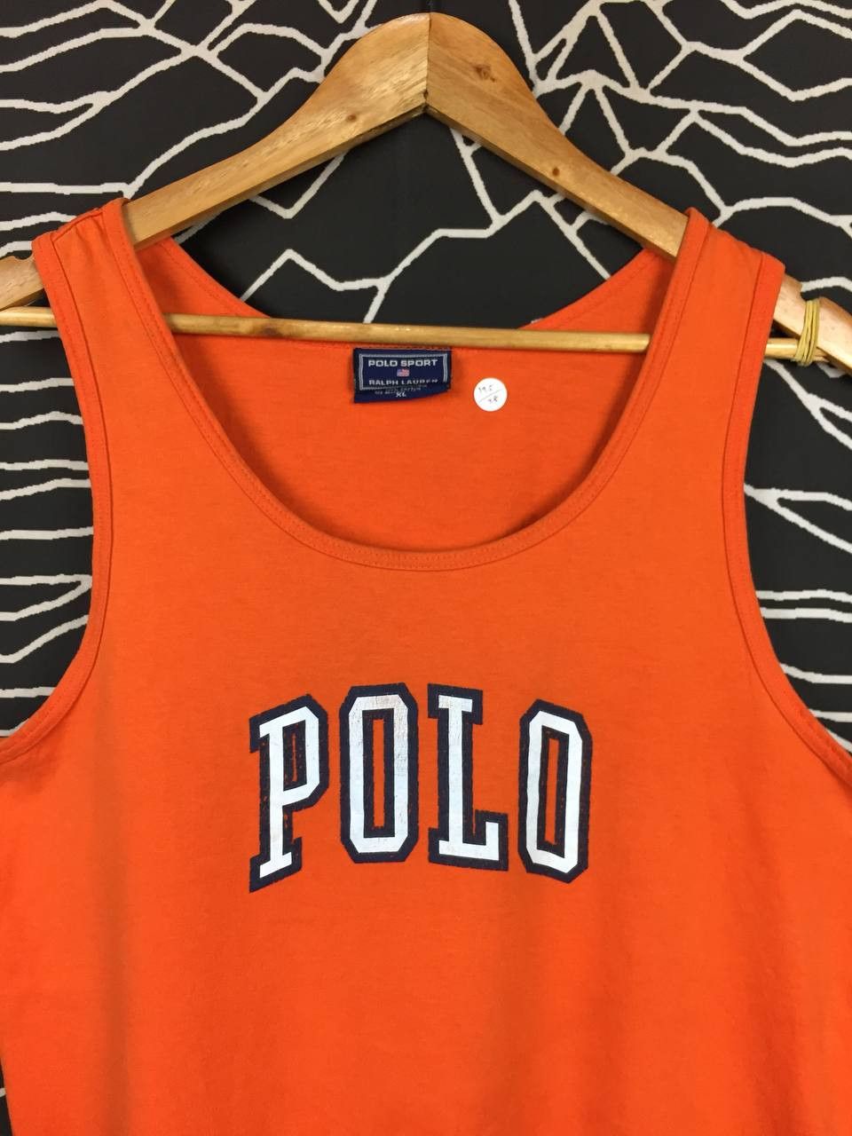 Polo Ralph Lauren Vtg Polo Sport Ralph Lauren Spell Out Tank Top Size US XL / EU 56 / 4 - 3 Thumbnail
