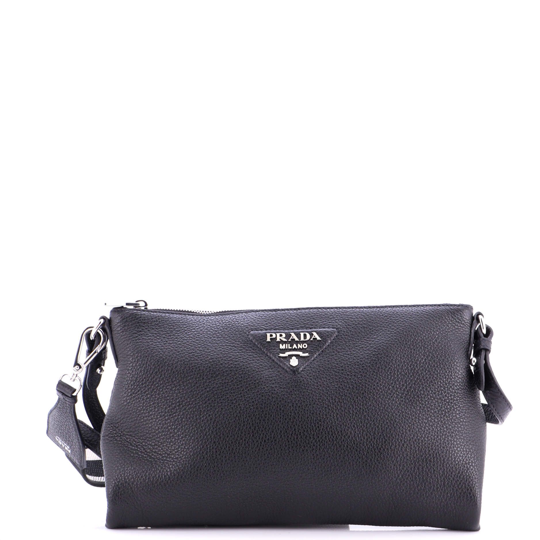 Prada Dual Strap Flat Crossbody Bag Size ONE SIZE - 1 Thumbnail