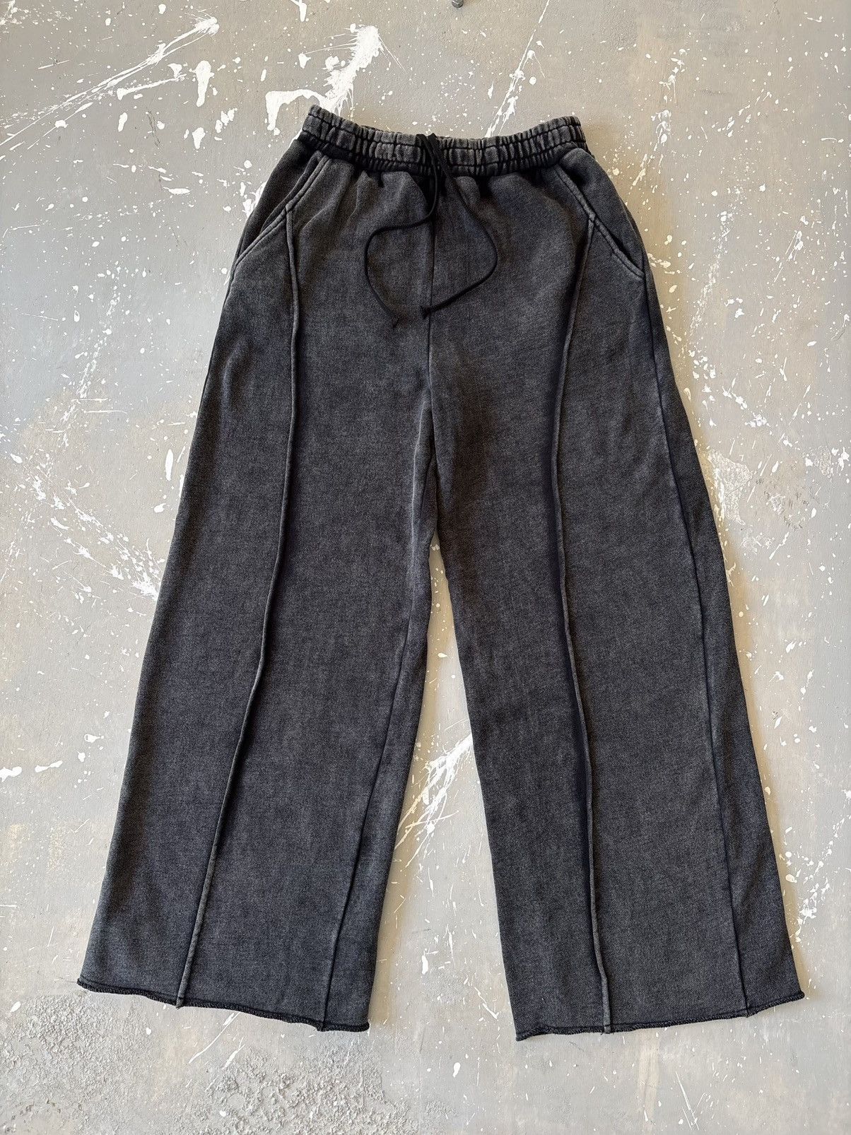 Japanese Brand Jeanasis Y2k Faded Washed Sweatpants LGB If Six Was Nine Size US 30 / EU 46 - 3 Thumbnail