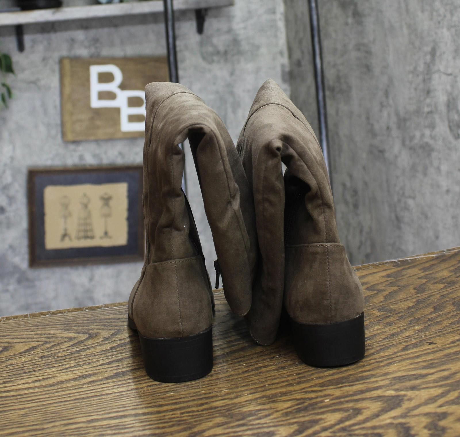 Style & Co New Style & Co. Womens Boots 10017739700 Dark Taupe Brown 5m Size US 5 / IT 35 - 5 Thumbnail