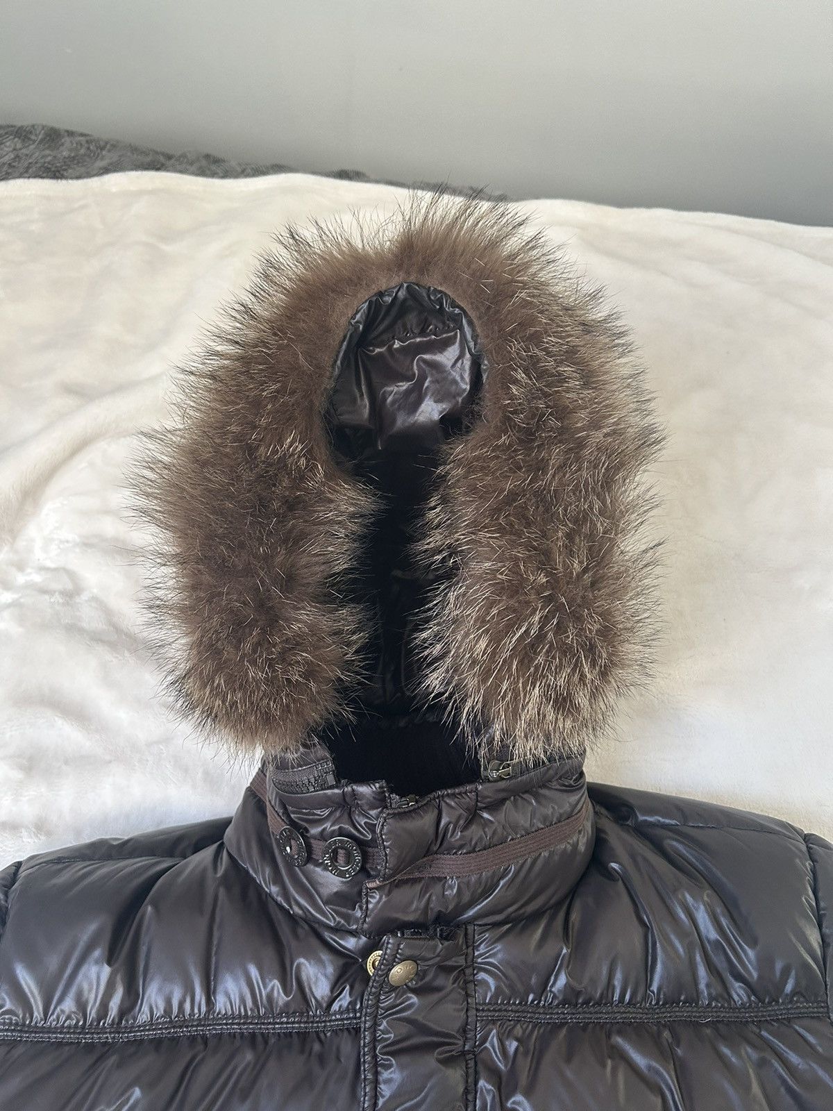 Moncler moncler fur jacket Size US XL / EU 56 / 4 - 4 Thumbnail