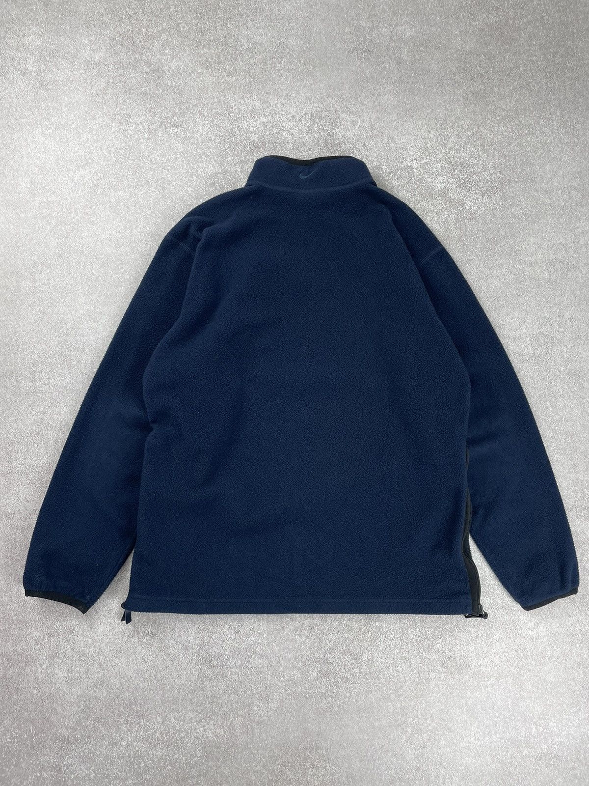 Nike × Vintage Vintage Nike y2k Logo Sherpa Fleece Sweatshirt Size US S / EU 44-46 / 1 - 11 Thumbnail