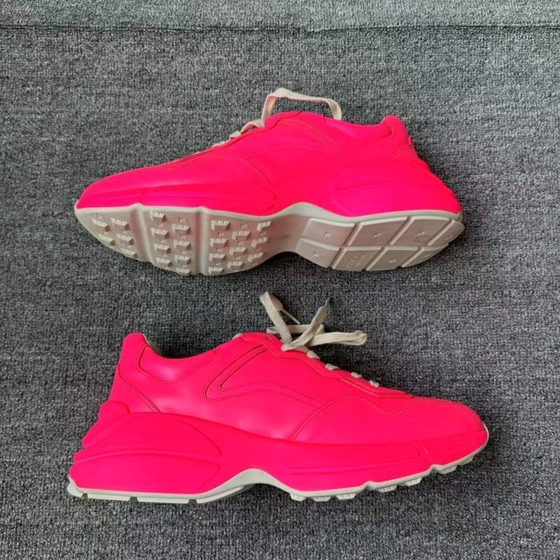 Gucci Gucci Rhyton Pink Low-top Dad Sneakers - Size US 9.5 / EU 42-43 - 8 Thumbnail