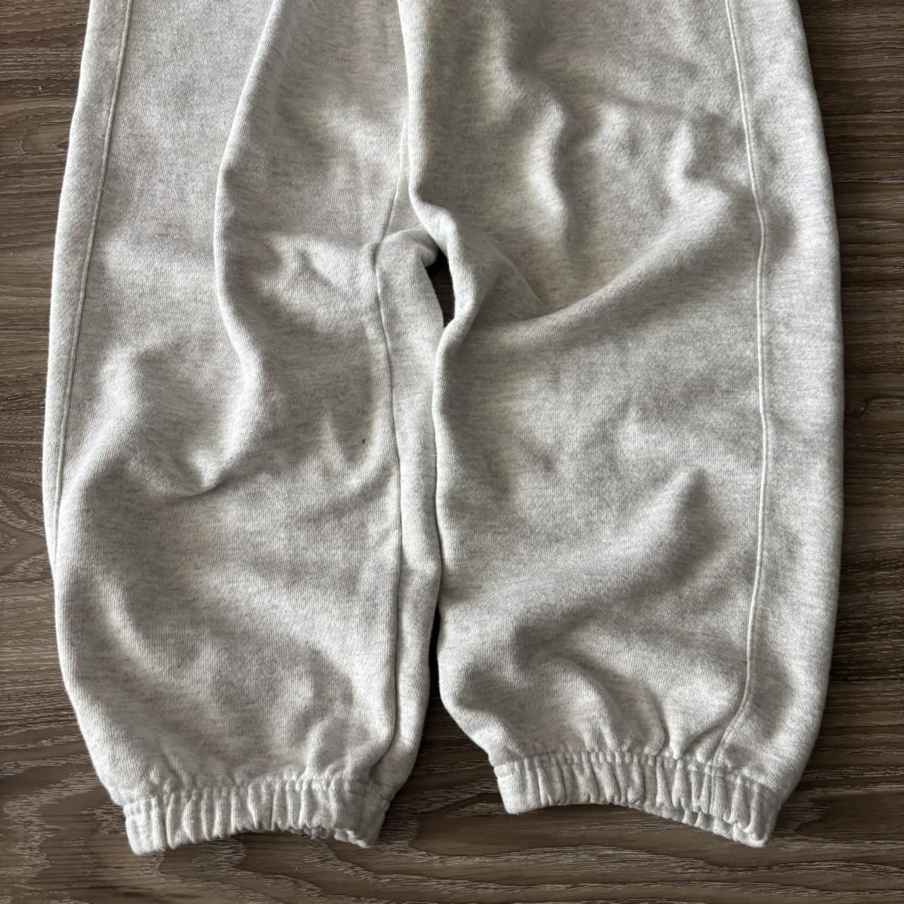Japanese Brand Crazy Vintage 90s Baggy Grey Skater Essential Sweatpants! Fits M Size US 32 / EU 48 - 5 Thumbnail
