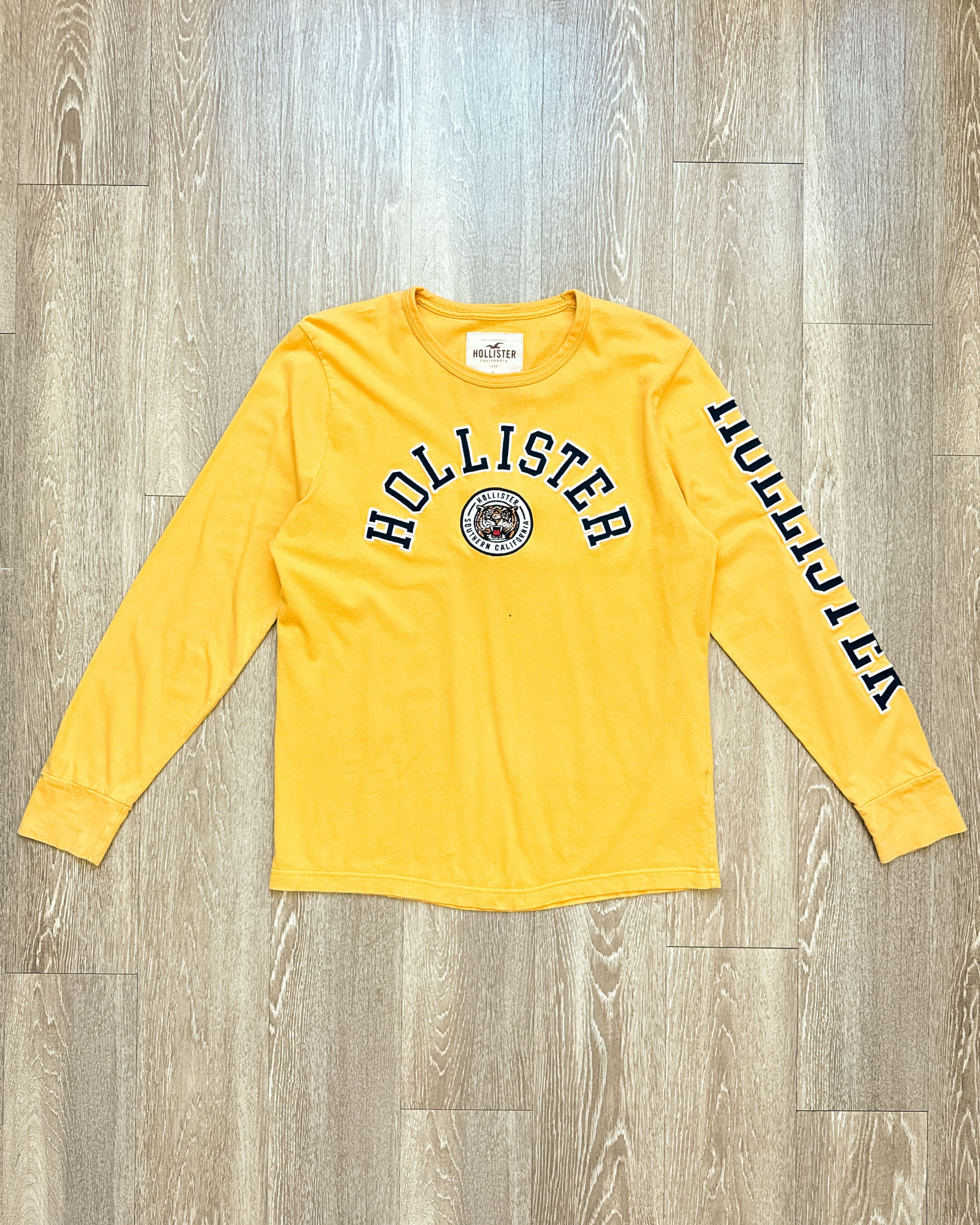 Hollister Hollister California Long Sleeve T Shirt Embroidered Tiger L Size US L / EU 52-54 / 3 - 1 Thumbnail