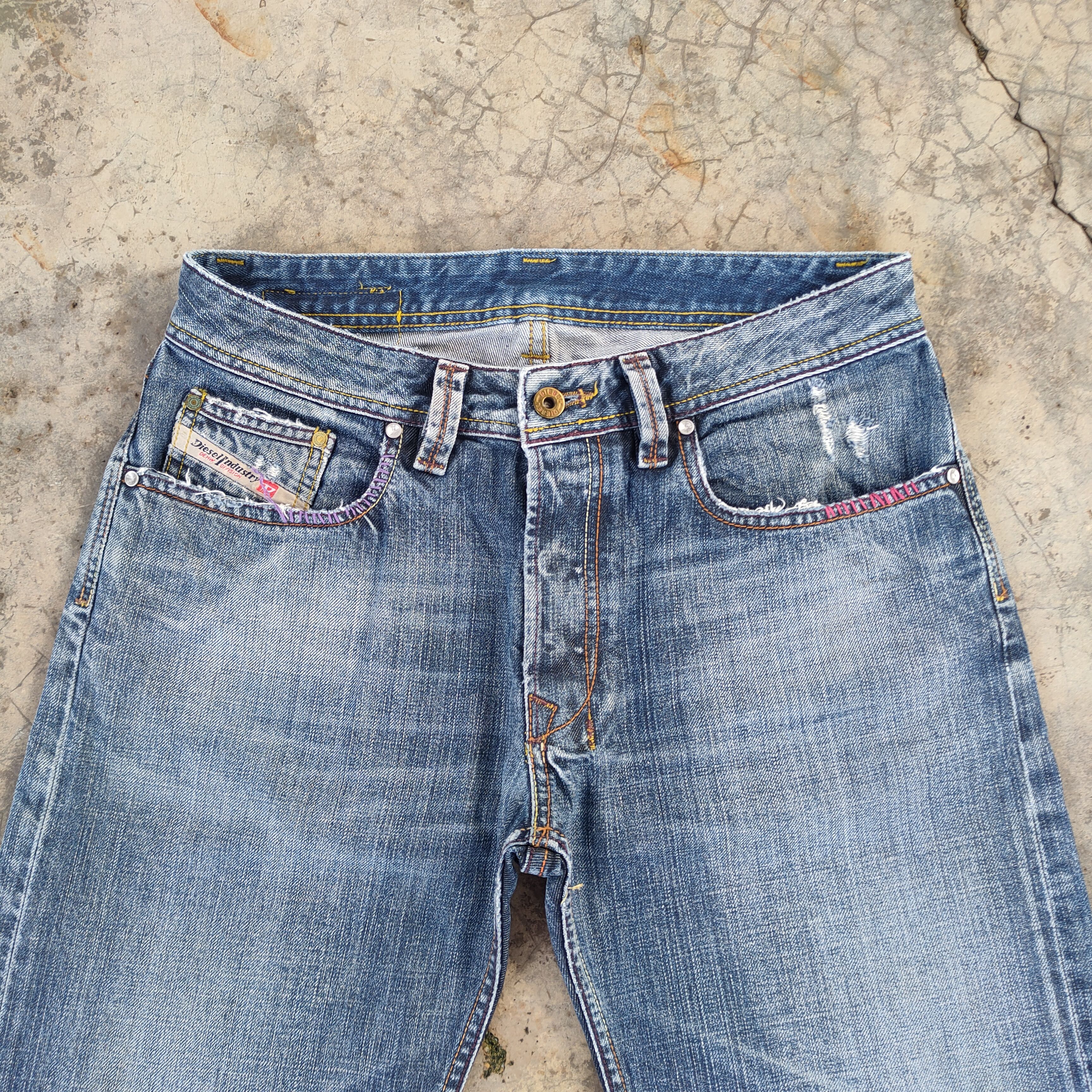 Diesel diesel button fly vintage jeans denim pants Size US 30 / EU 46 - 4 Thumbnail