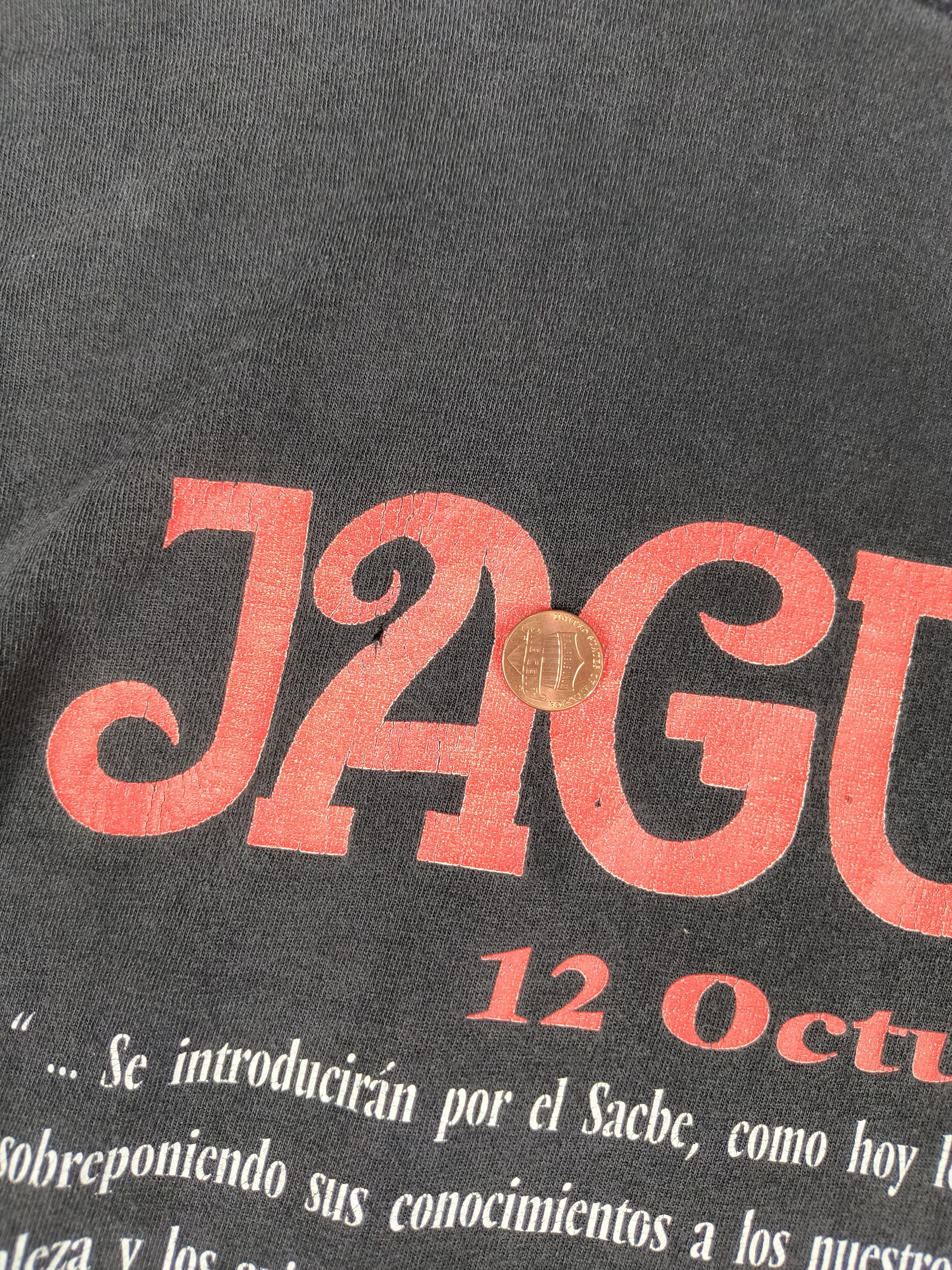 Gildan Vintage El equilibrio de los Jaguares1996 tee Size US XL / EU 56 / 4 - 6 Thumbnail