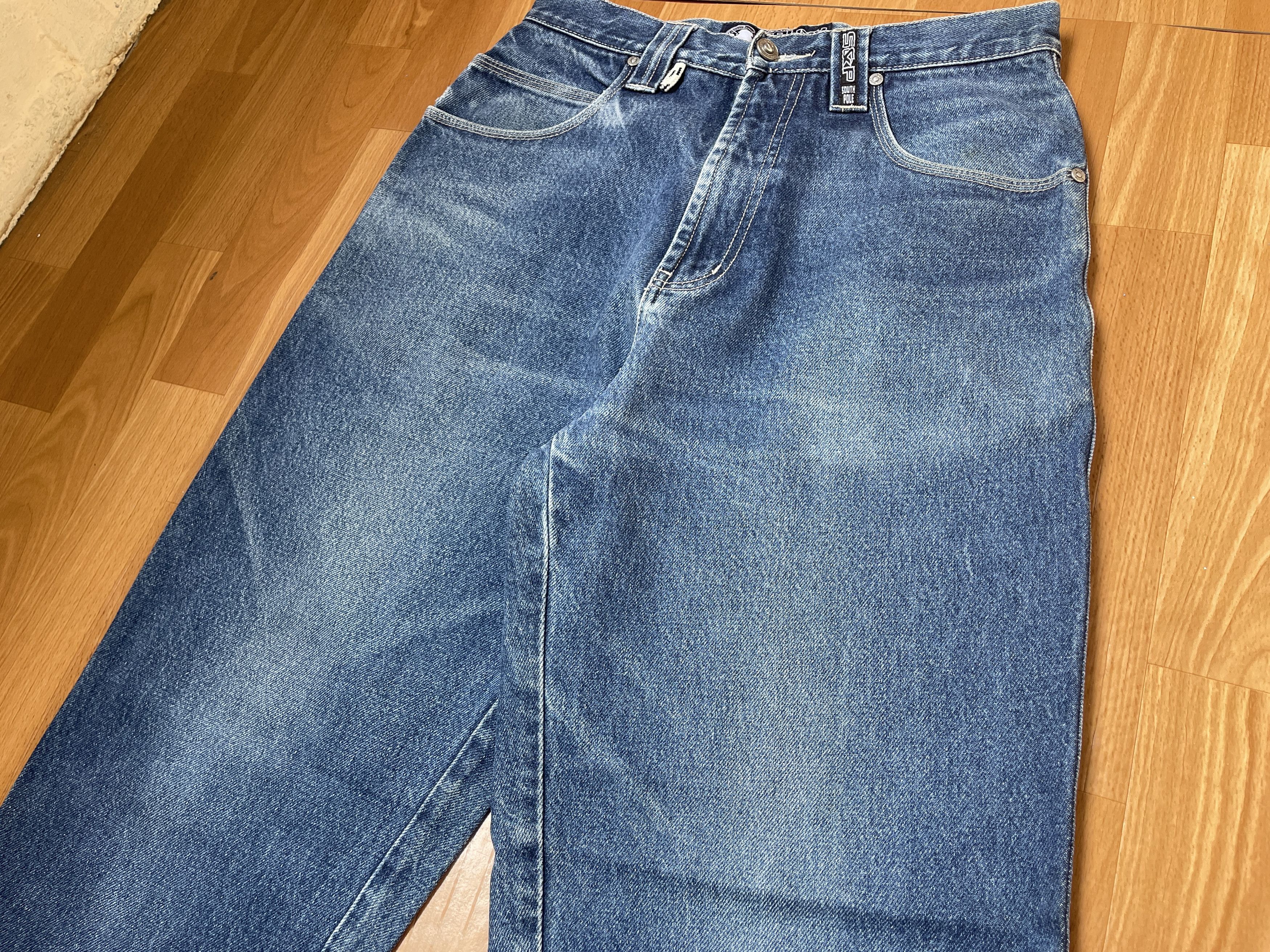 Southpole Southpole jeans, baggy vintage South Pole 90s hip hop Y2K 30 Size US 30 / EU 46 - 9 Thumbnail