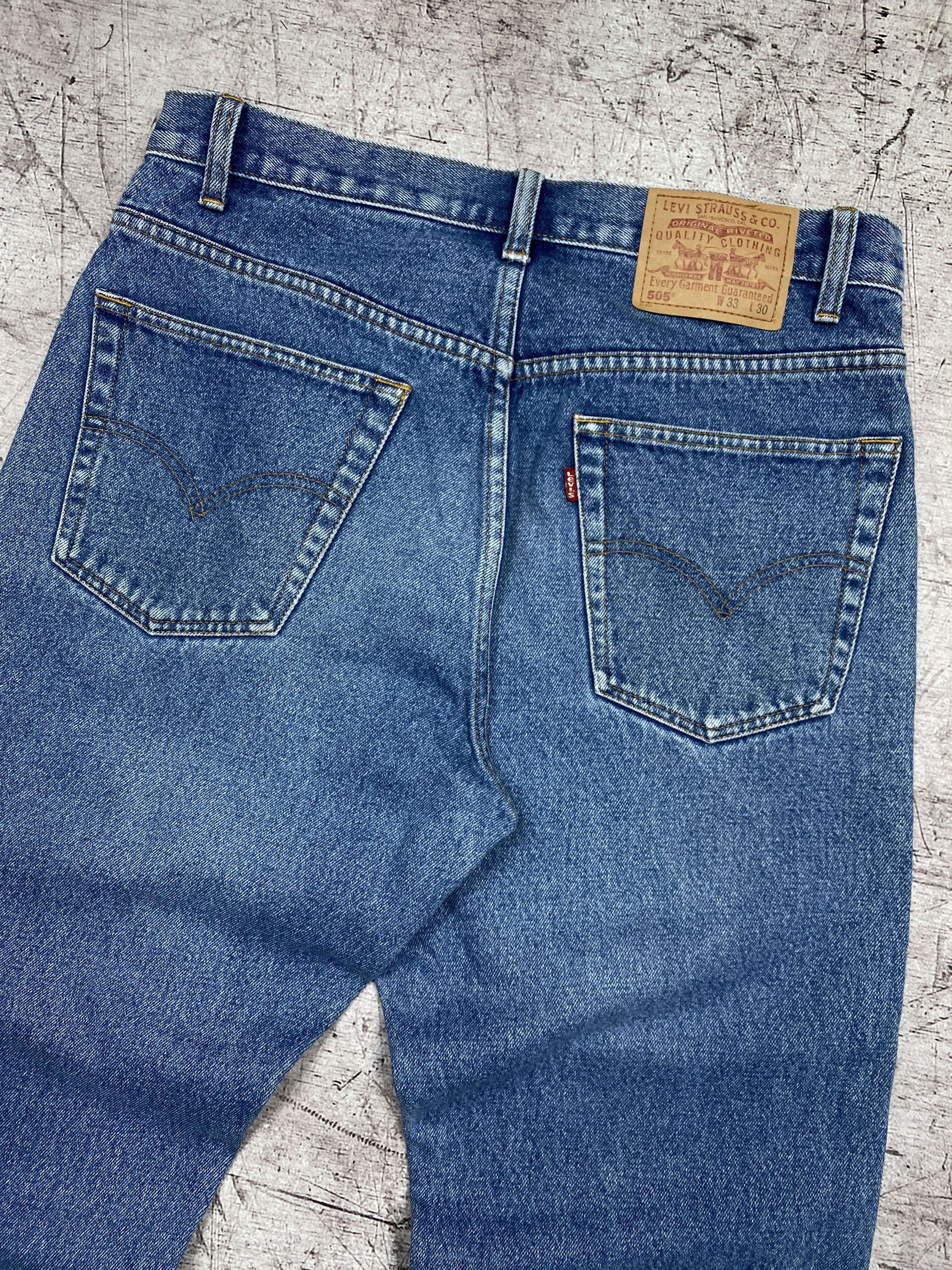Levi's × Levi's Vintage Clothing × Vintage Levi's 90s Vintage Mens Denim Pants Jeans Size US 33 - 2 Thumbnail